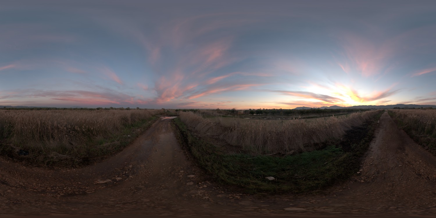 蓝天白云草地HDR天空贴图2025050414