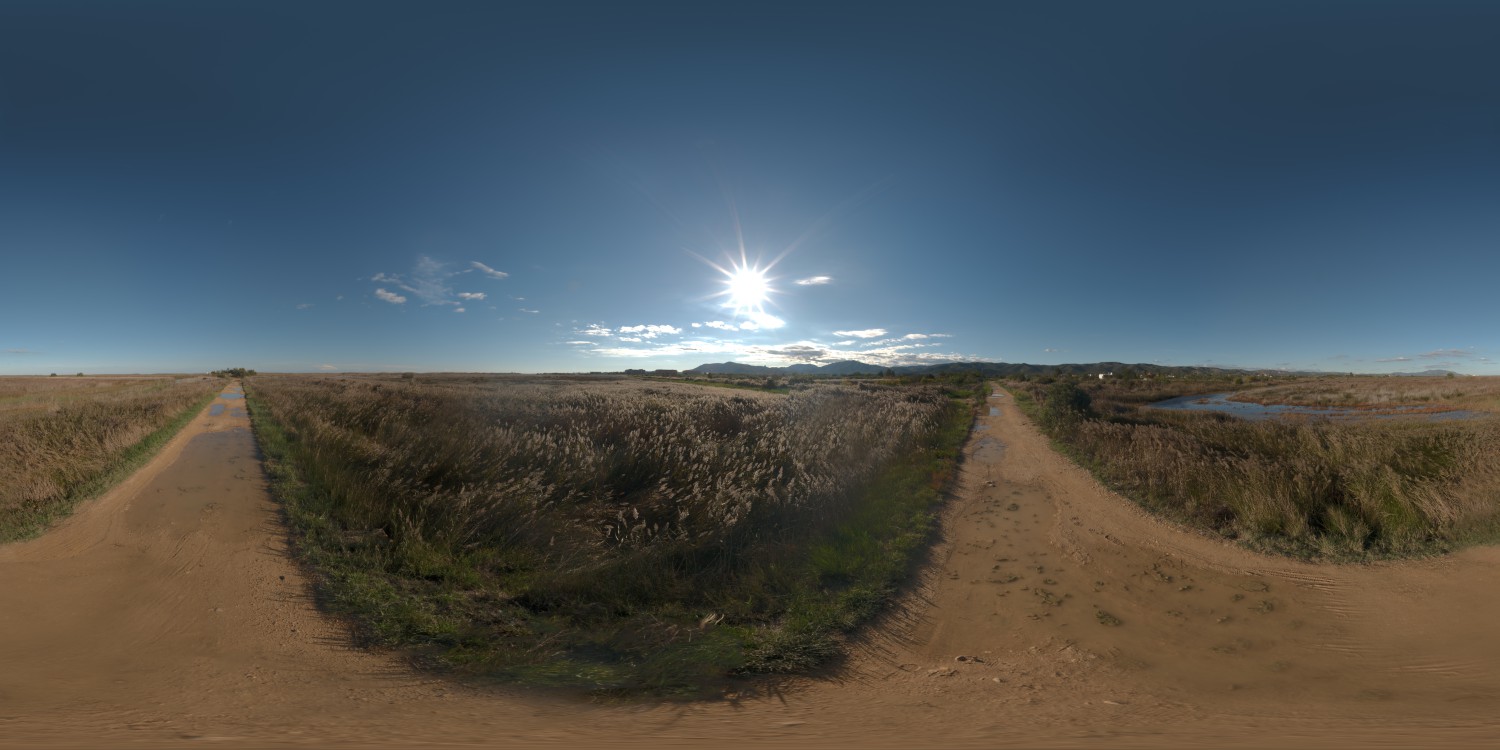 蓝天白云草地HDR天空贴图2025050415