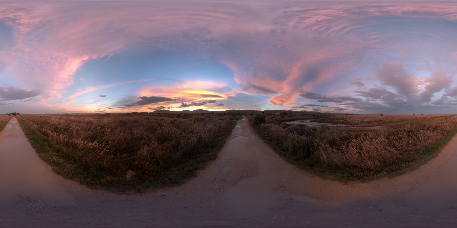 蓝天白云草地HDR天空贴图2025050416