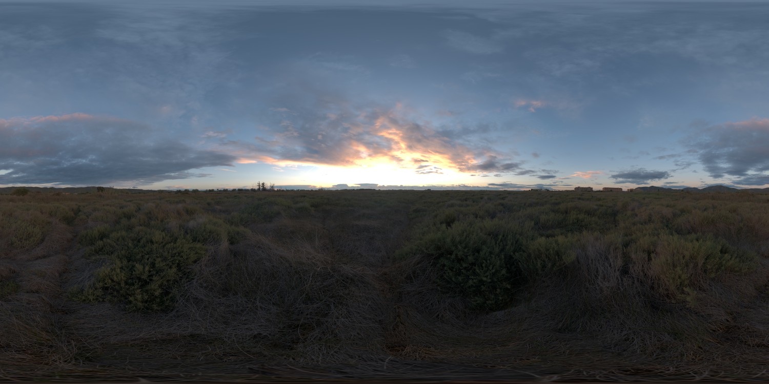 蓝天白云草地HDR天空贴图202505047