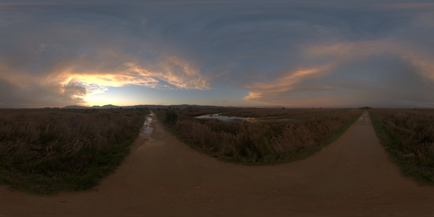 蓝天白云草地HDR天空贴图2025050410