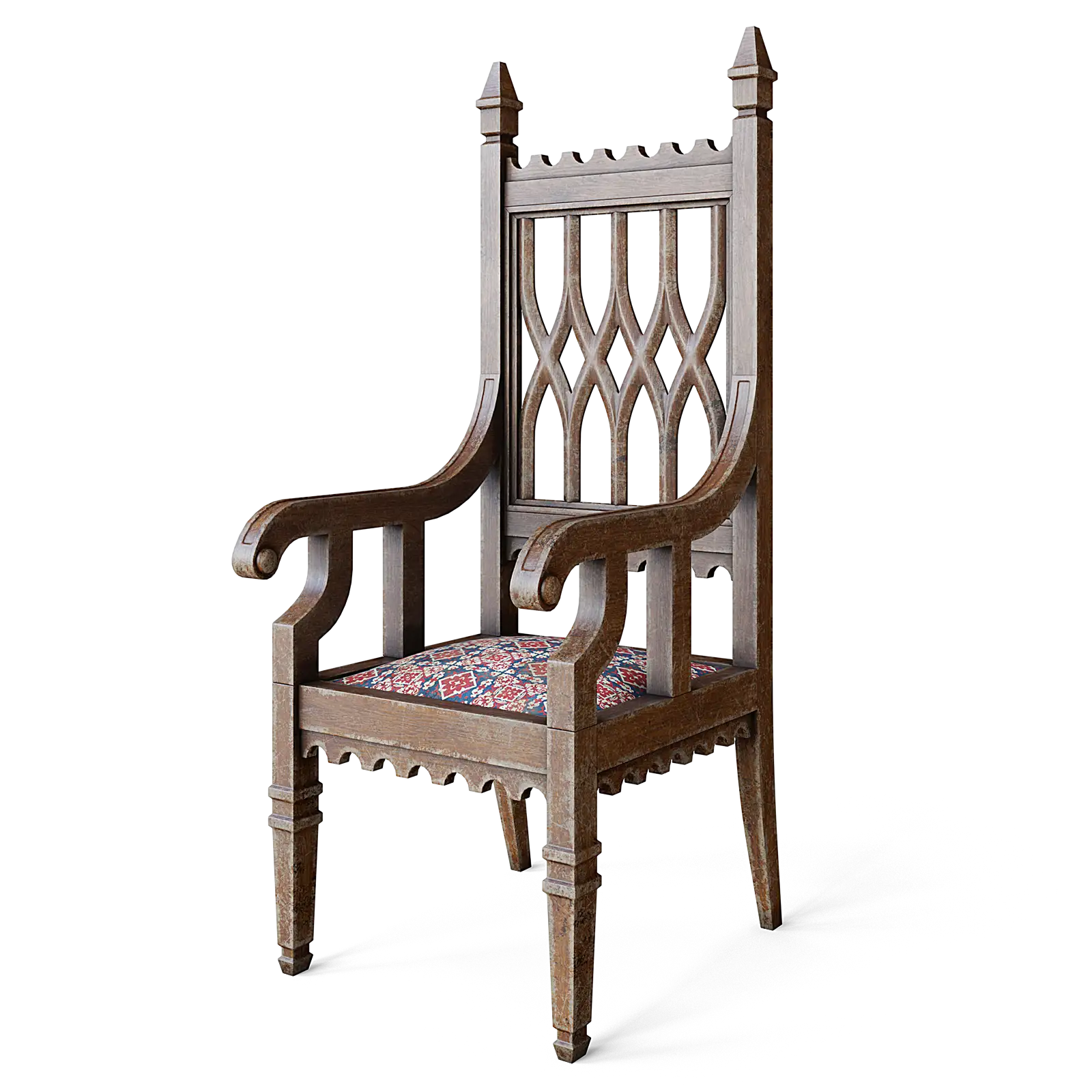 中世纪王宫场景-Throne Room Kitbash Bundle