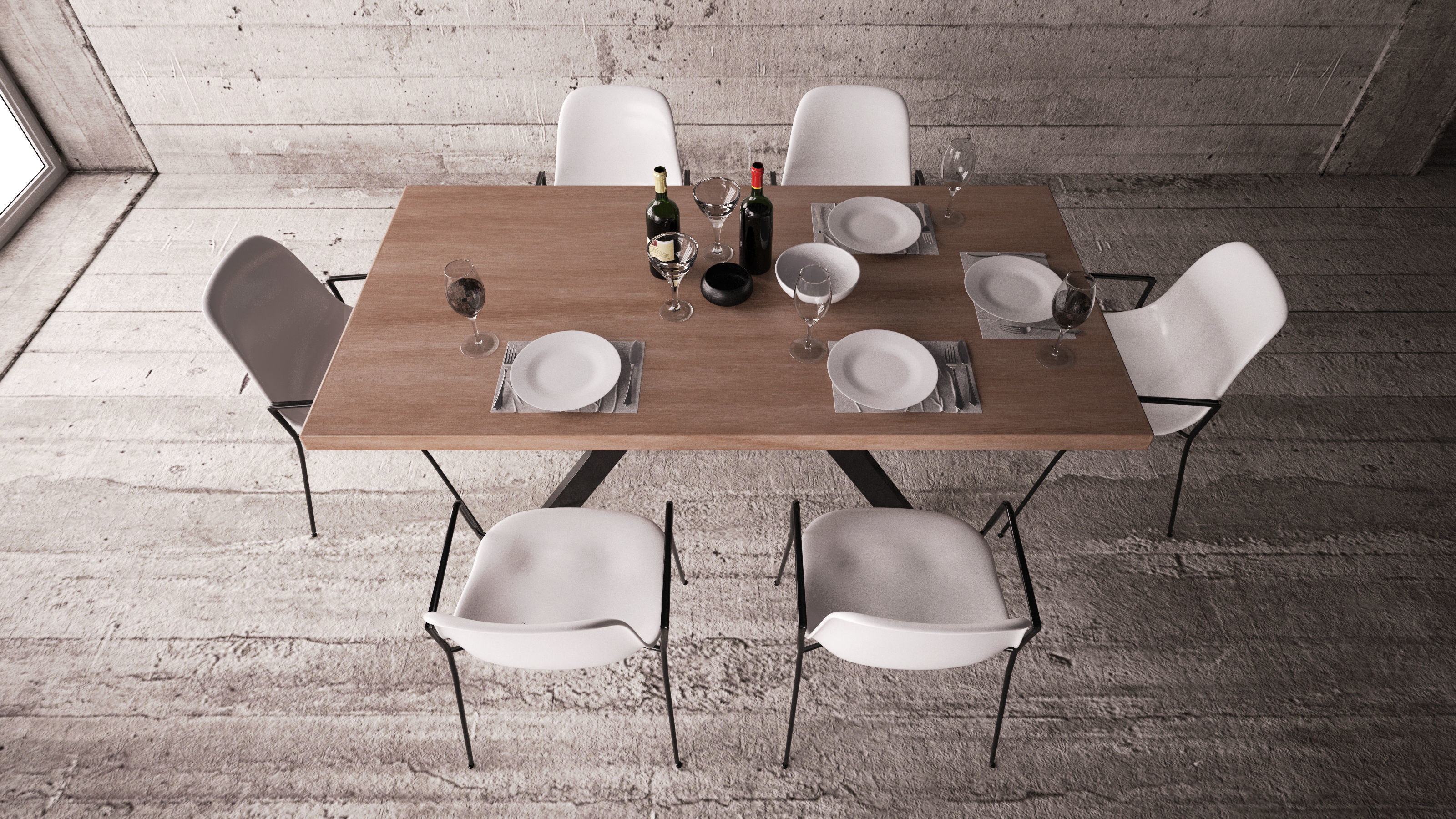 办公居家座椅3D模型-Architectural Models vol 04