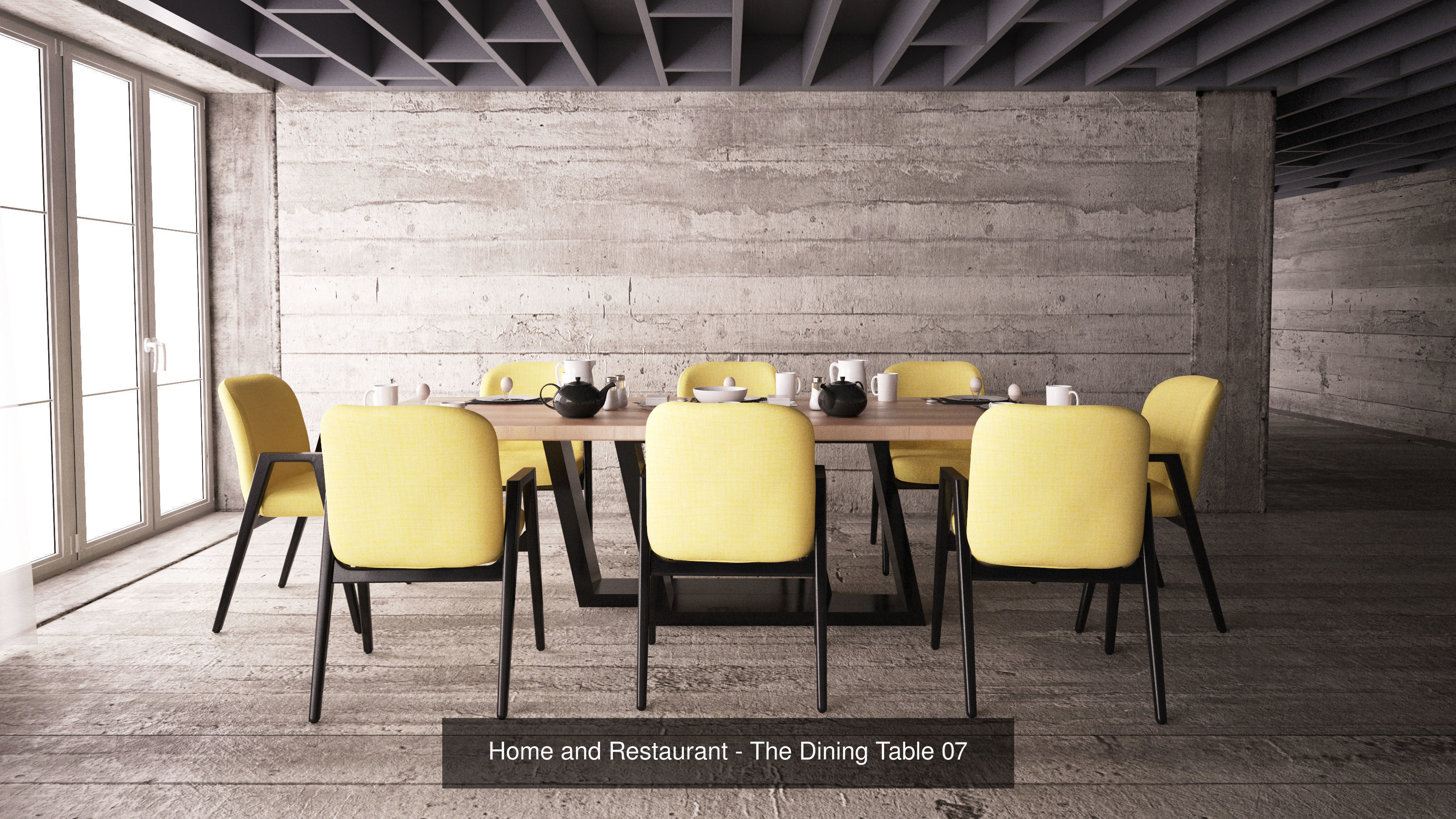 办公居家座椅3D模型-Architectural Models vol 04