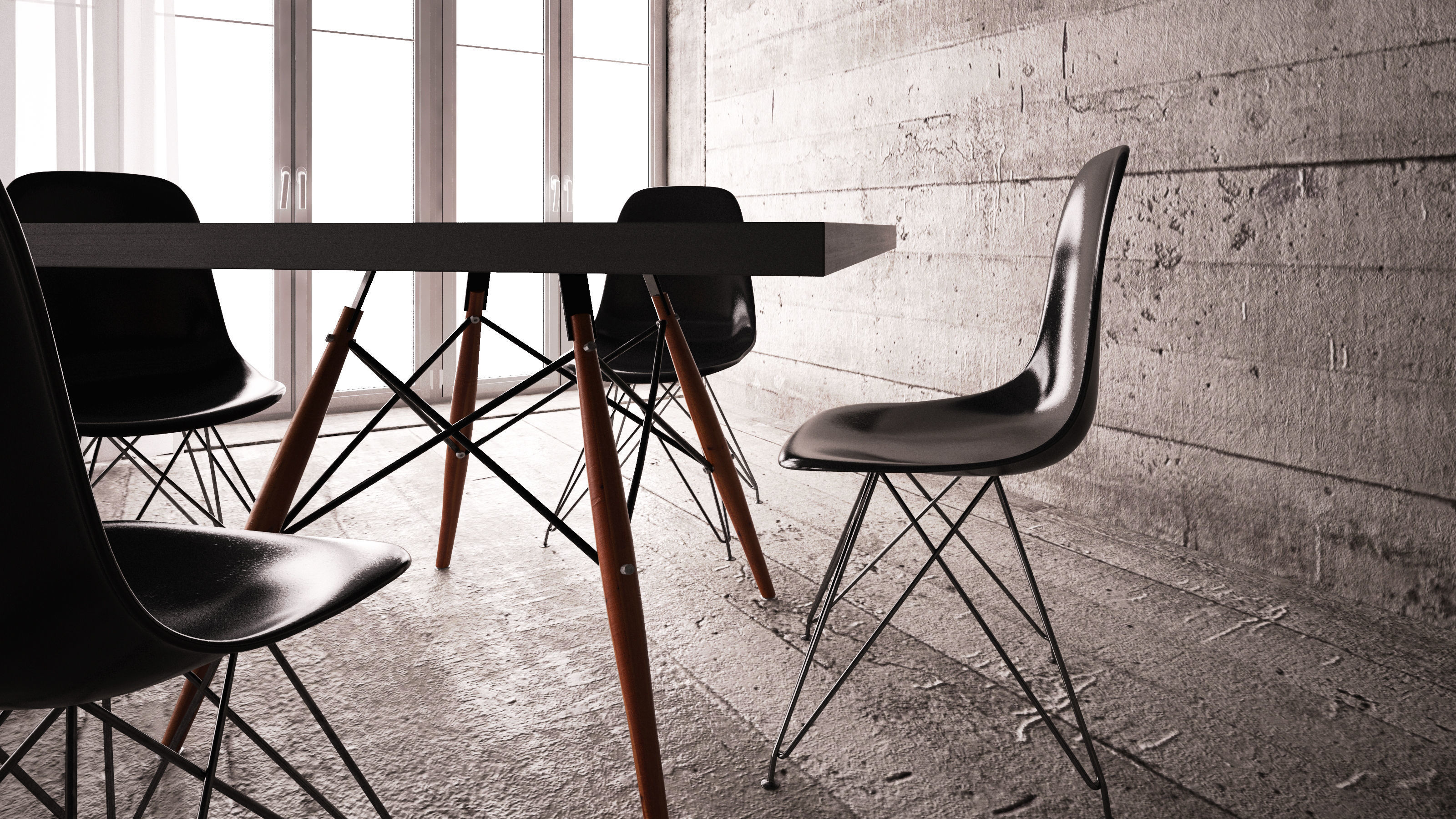 办公居家座椅3D模型-Architectural Models vol 04