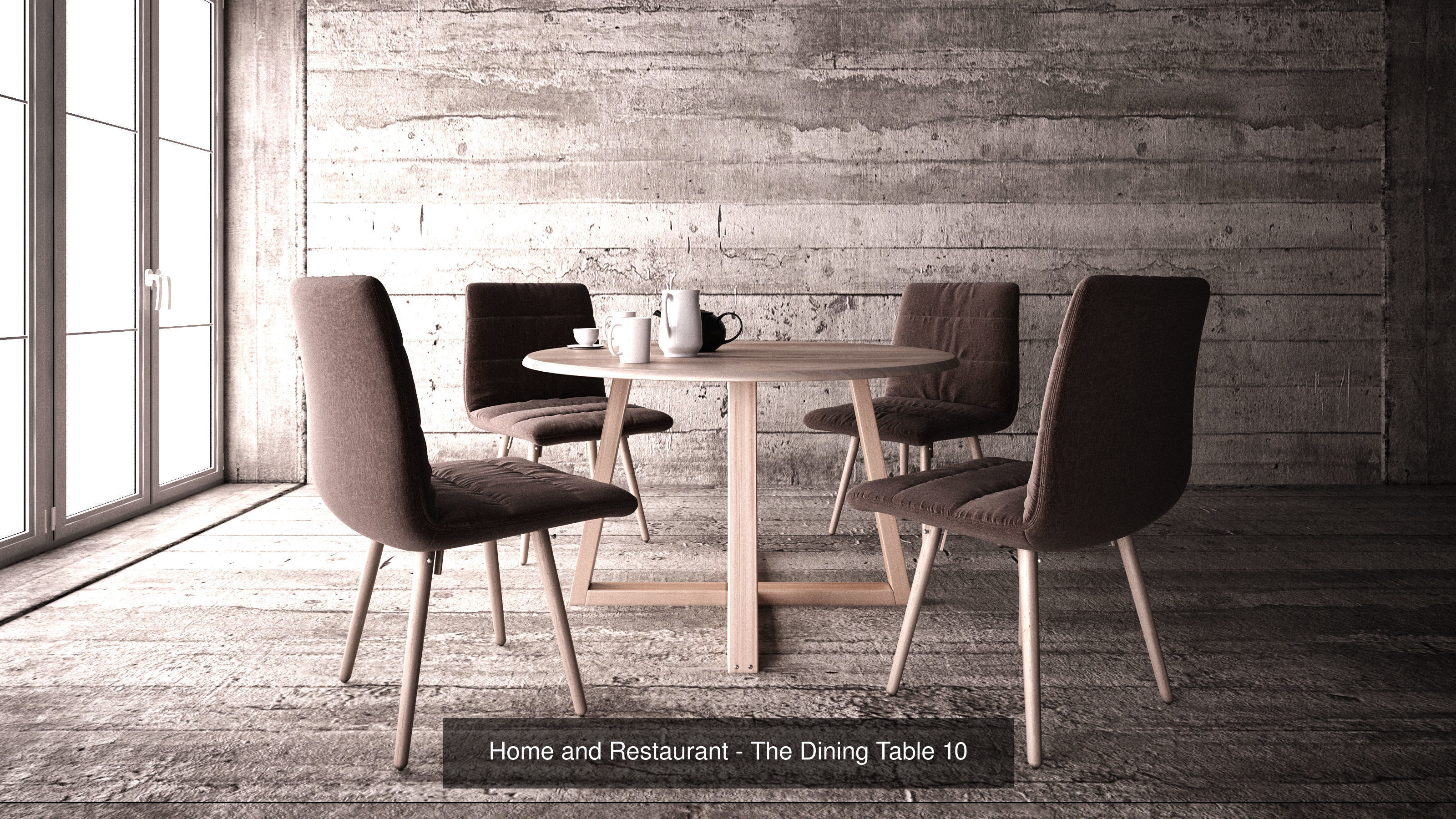 办公居家座椅3D模型-Architectural Models vol 04