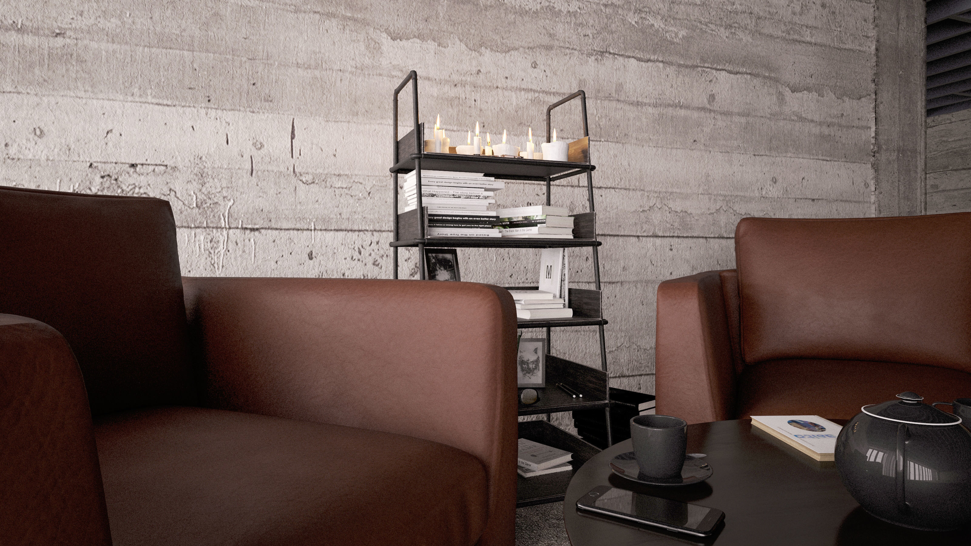 办公居家座椅3D模型-Architectural Models vol 04