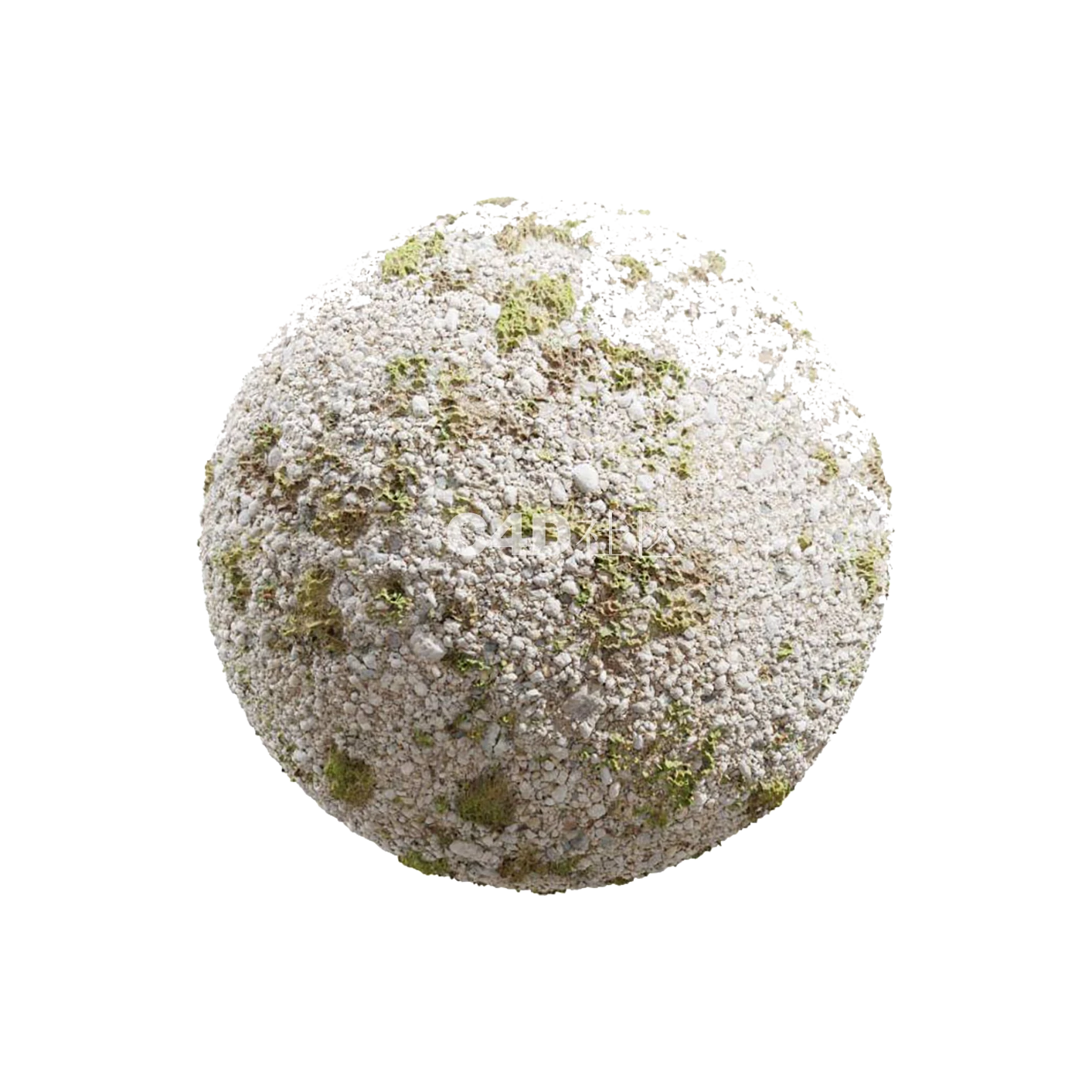 砾石青苔地面 250508010