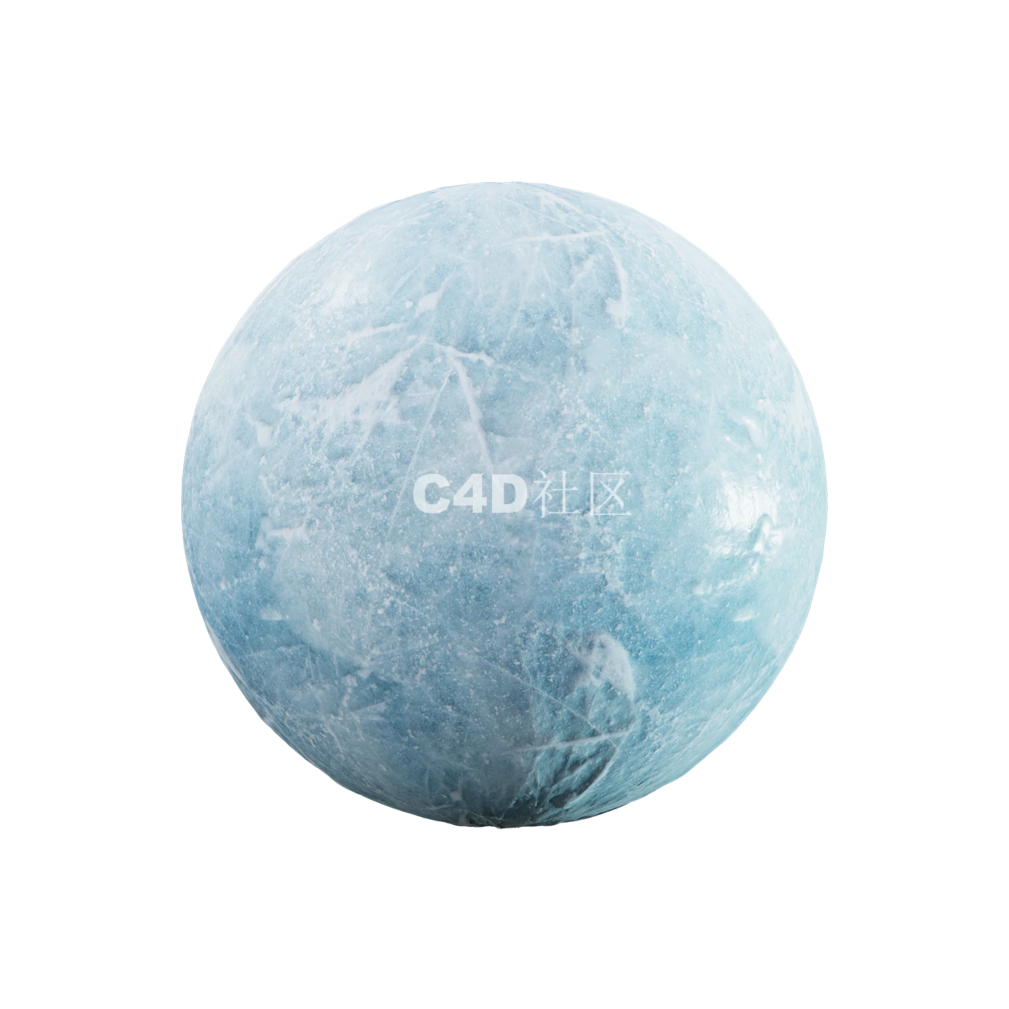 积雪霜冻结冰湖面纹理250508018