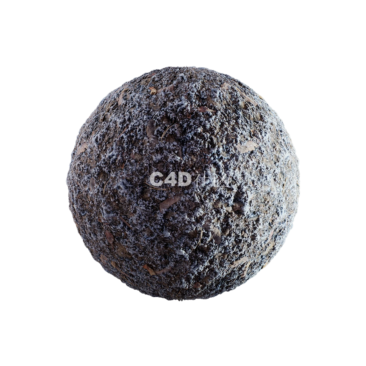 积雪霜冻结冰地面纹理250508007