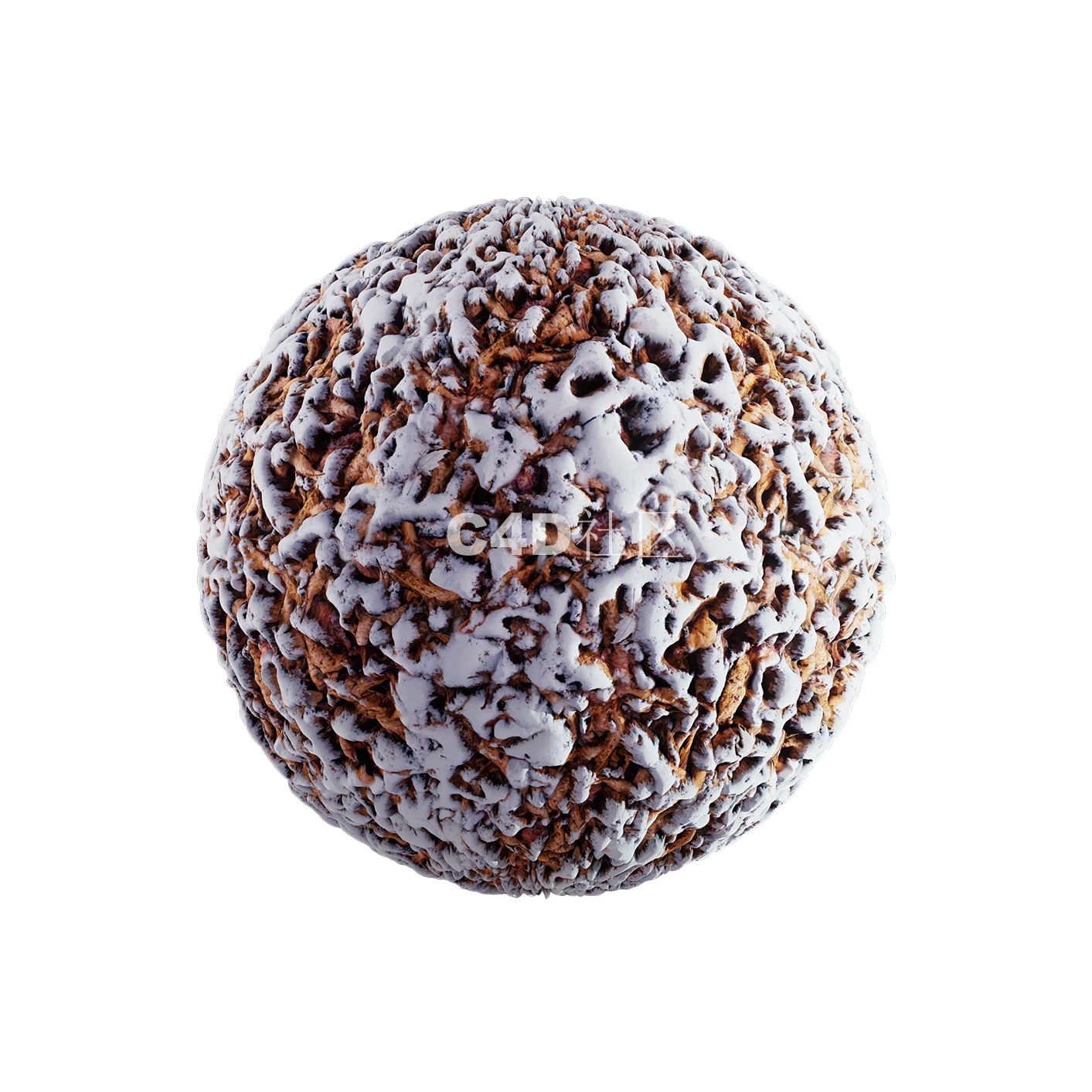 积雪霜冻结冰地面纹理250508013