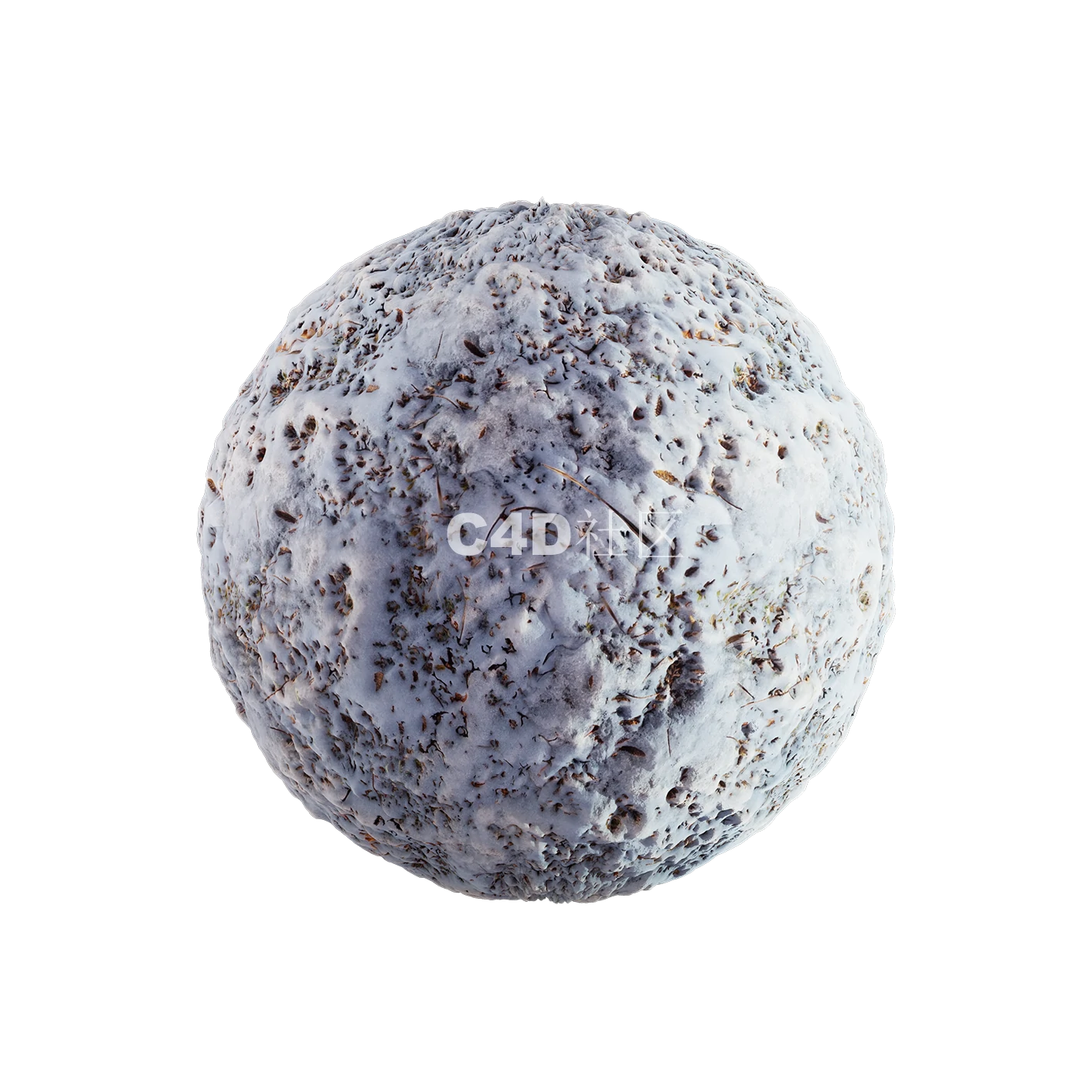 积雪霜冻结冰地面纹理250508012