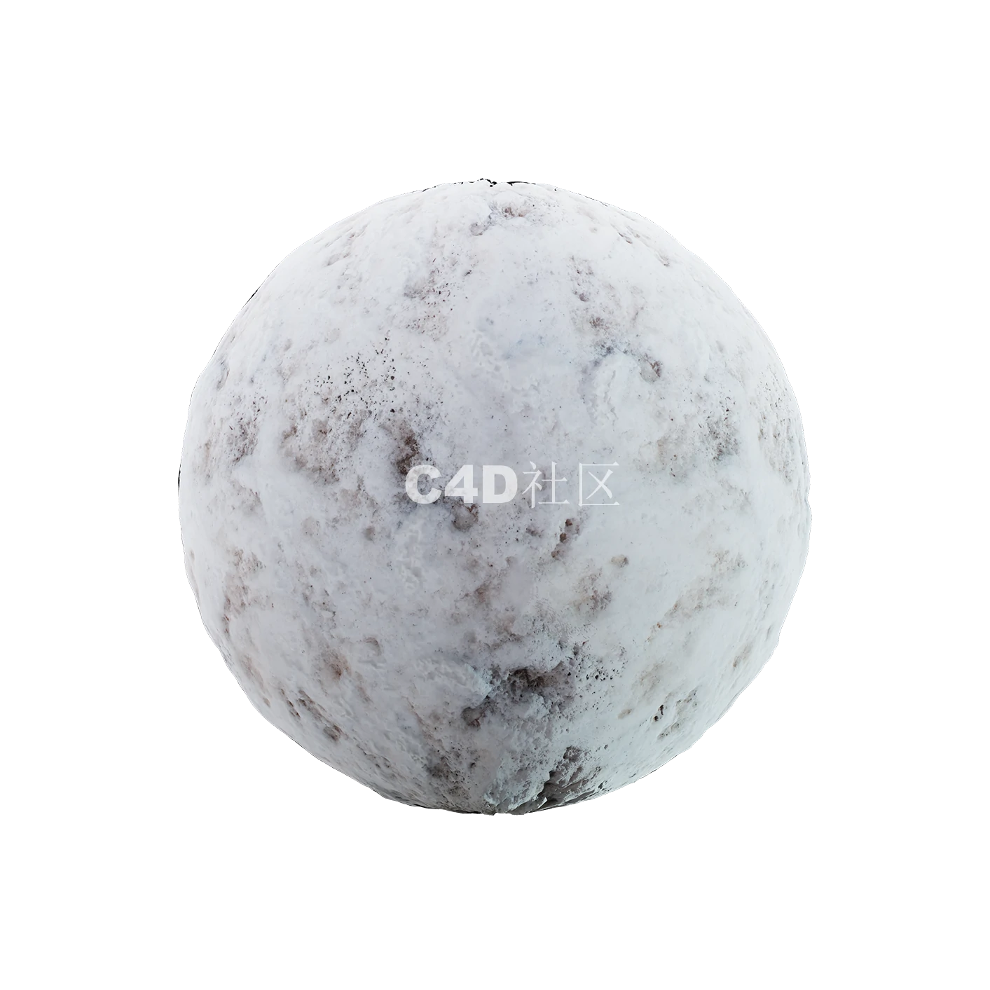 积雪霜冻结冰地面纹理250508020