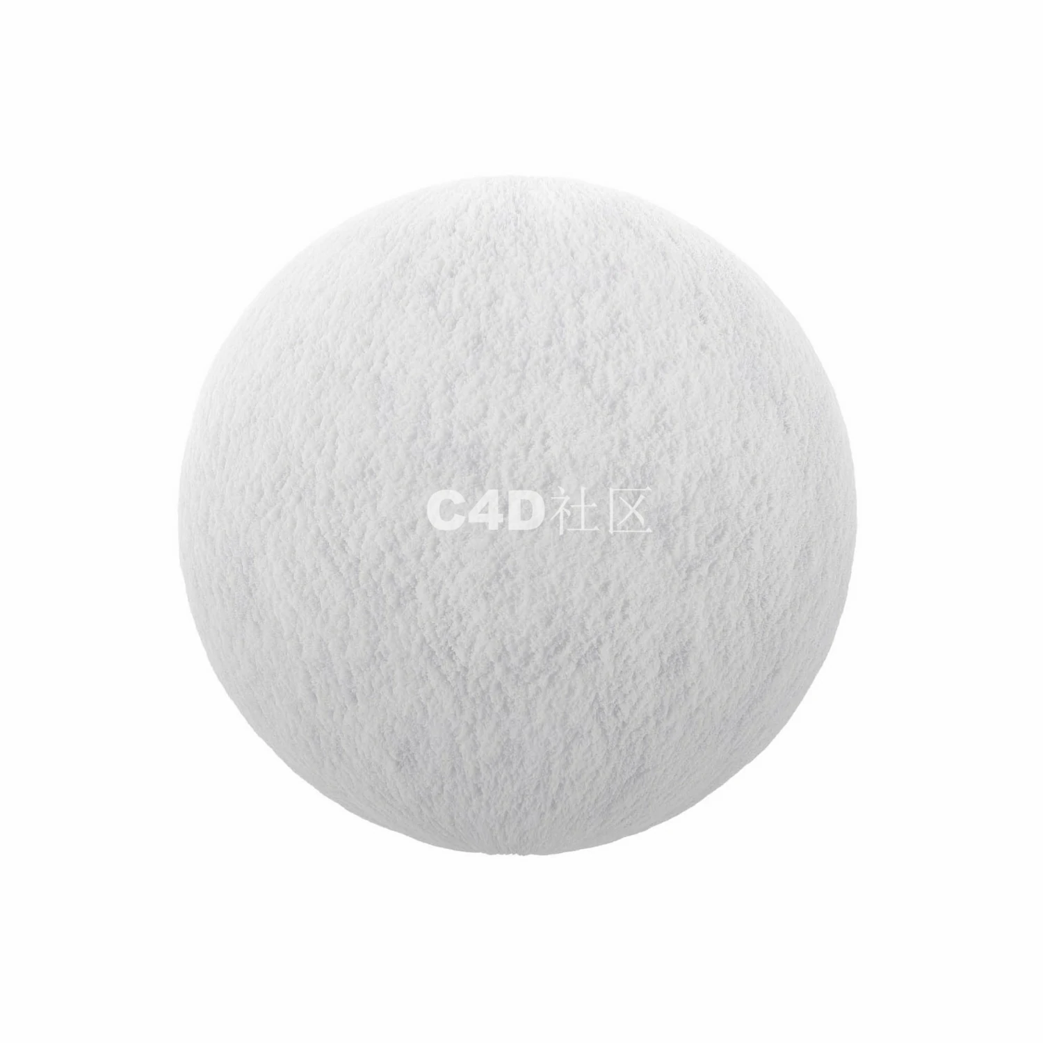 雪的近景 250509080