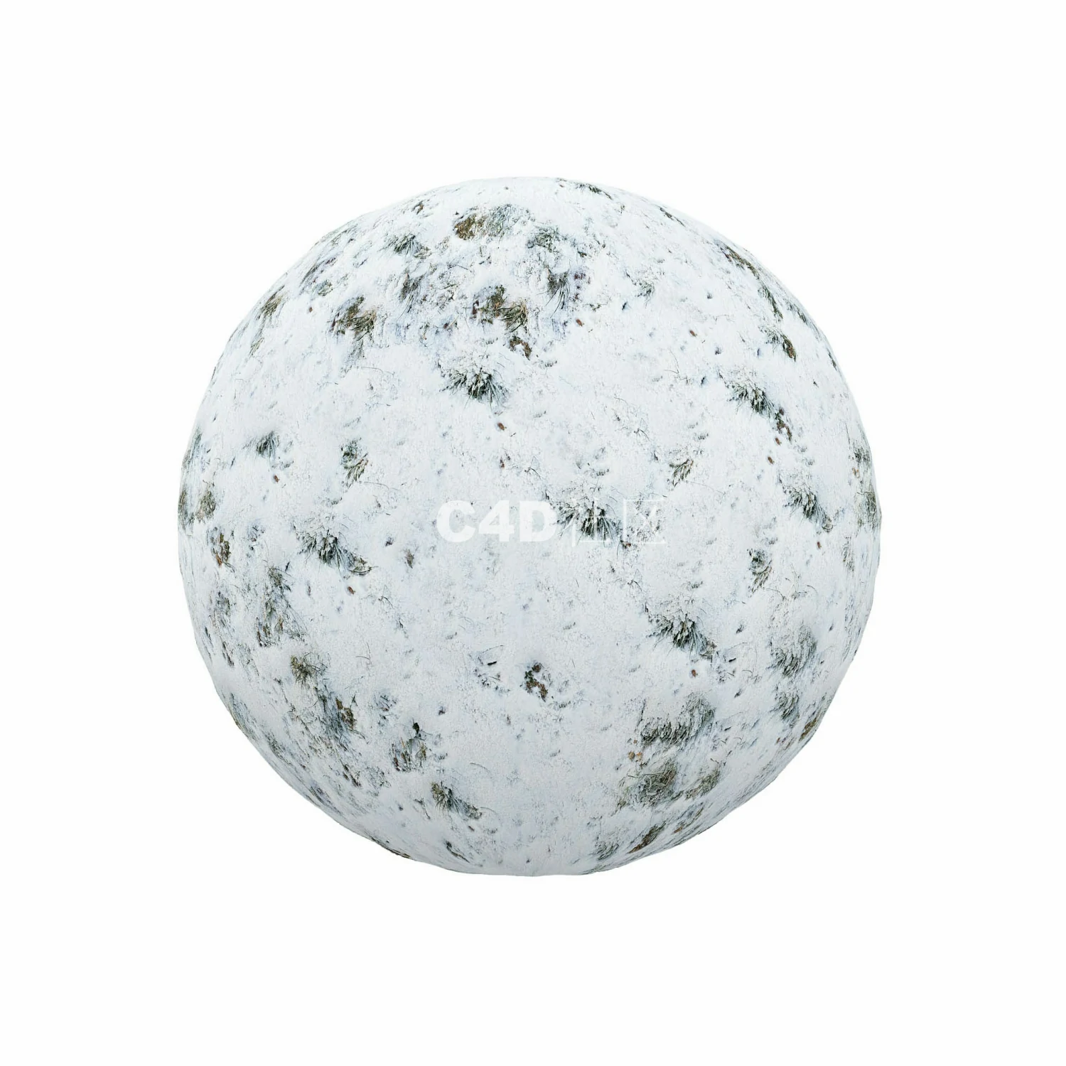 覆盖草的雪 25050908