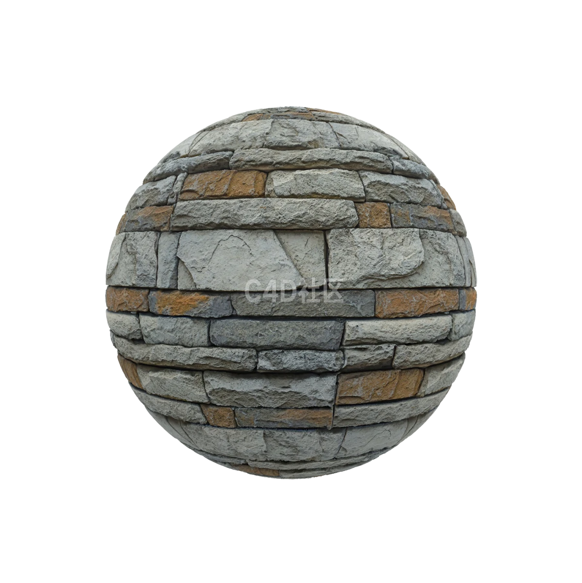 灰色和橙色砖石头 250510595