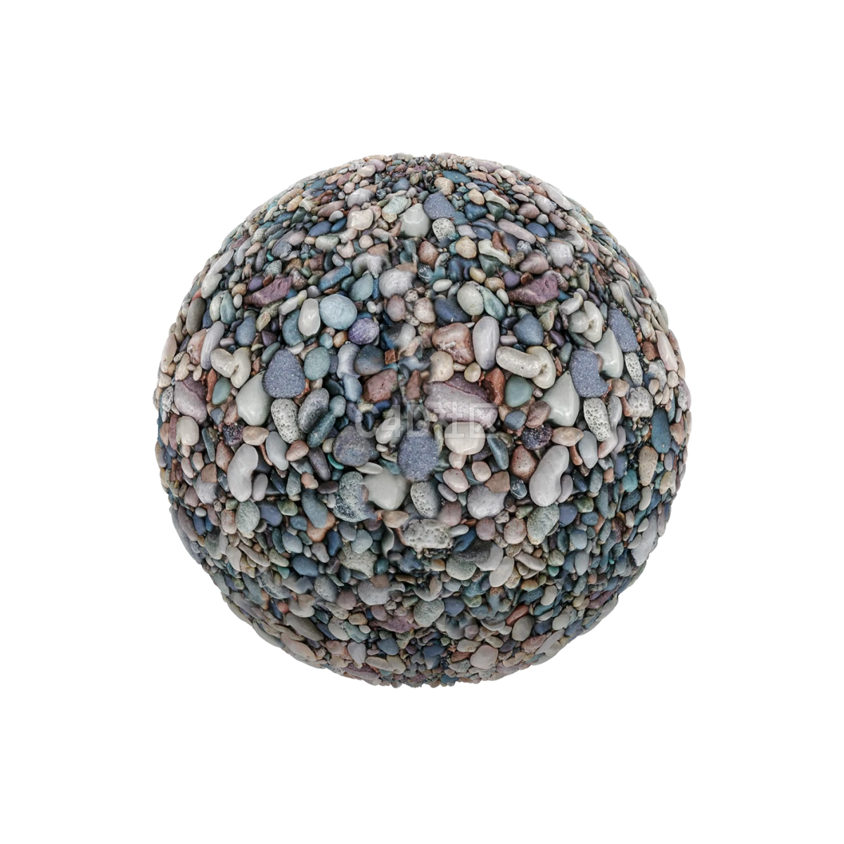 彩色鹅卵石 250510552