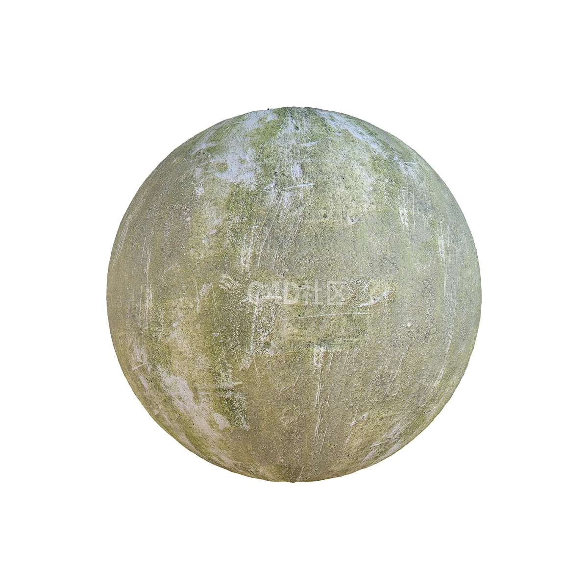 划伤绿色混凝土 250509010