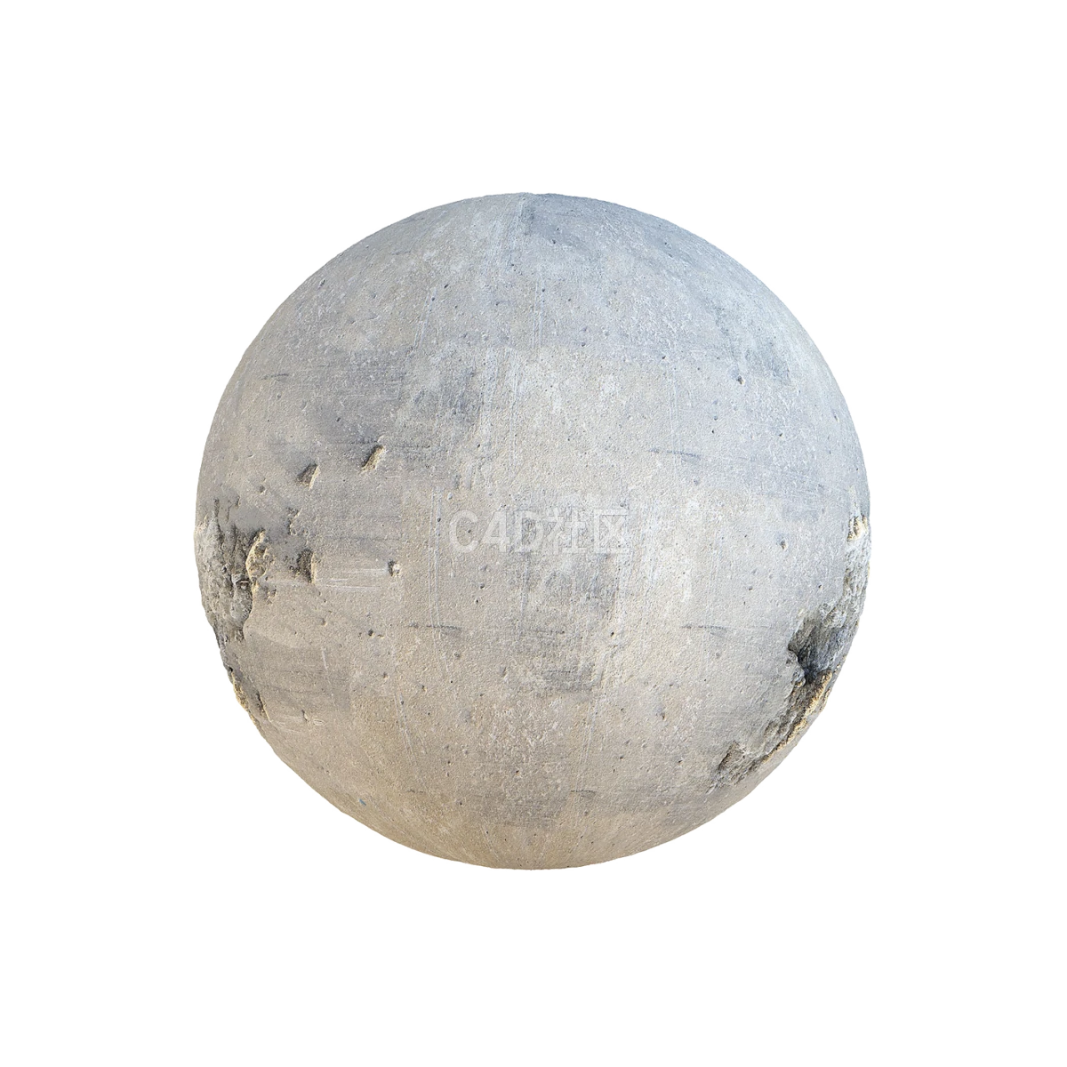 灰色混凝土和窟窿 250509056