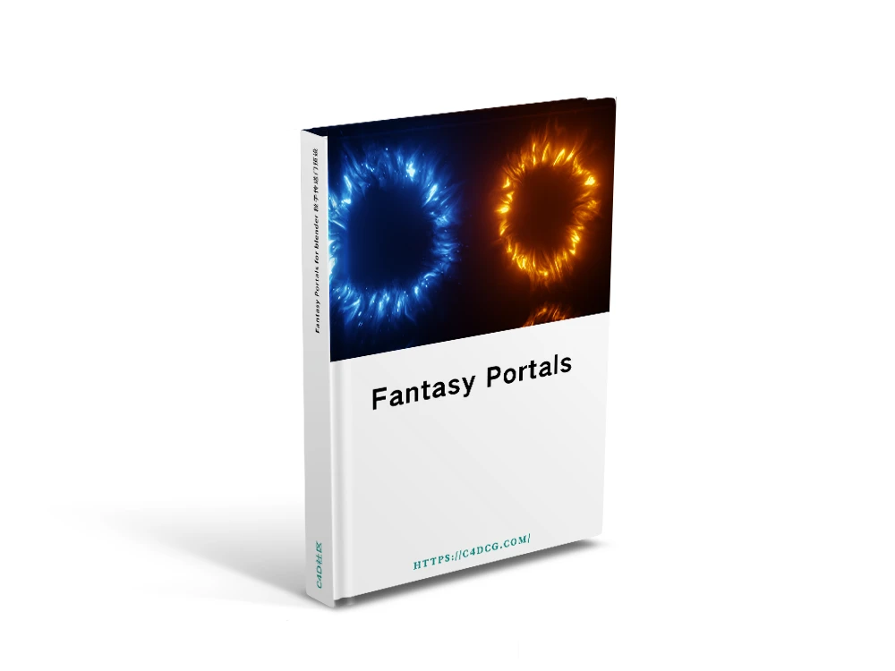 Fantasy Portals 2.0 for blender 粒子传送门预设
