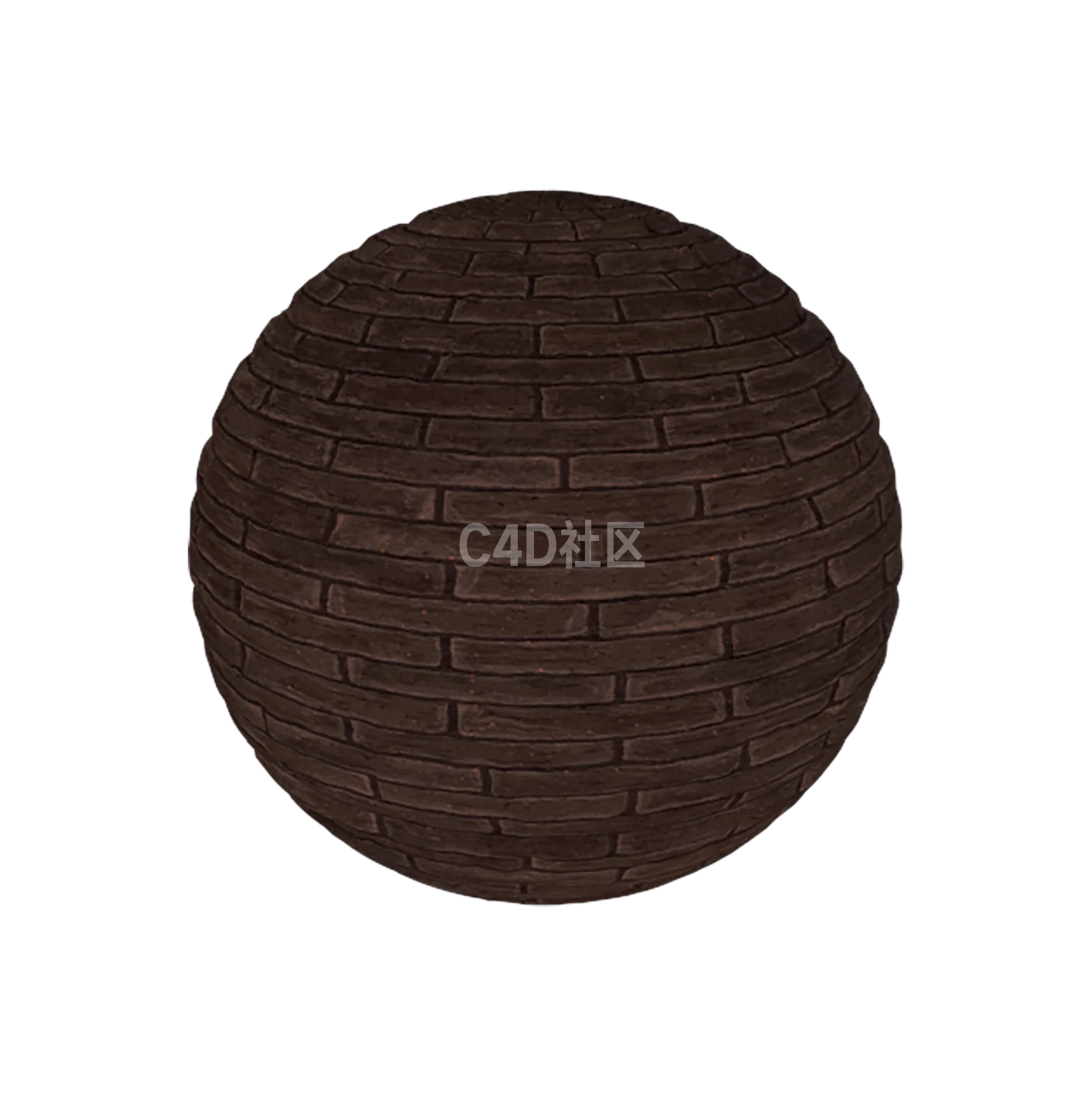 损坏的棕色砖墙 2505095