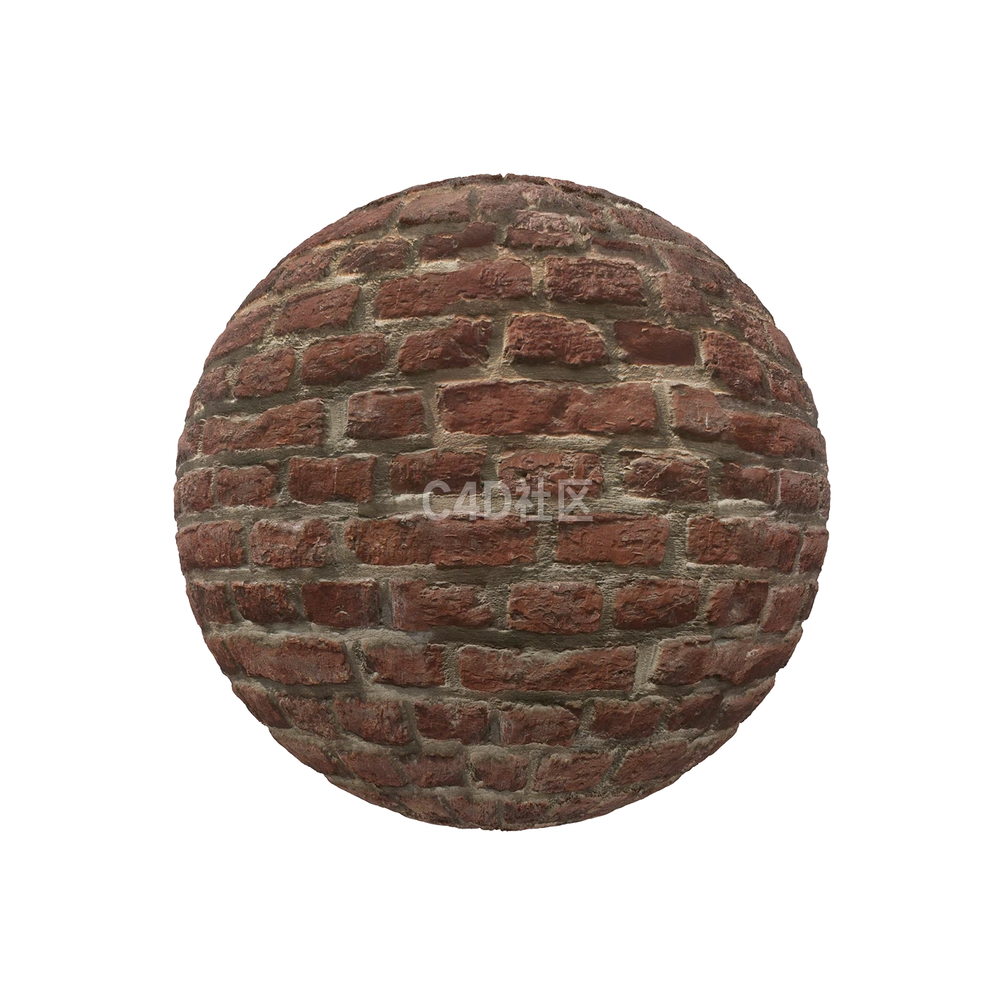 红色砖块墙壁 25052234