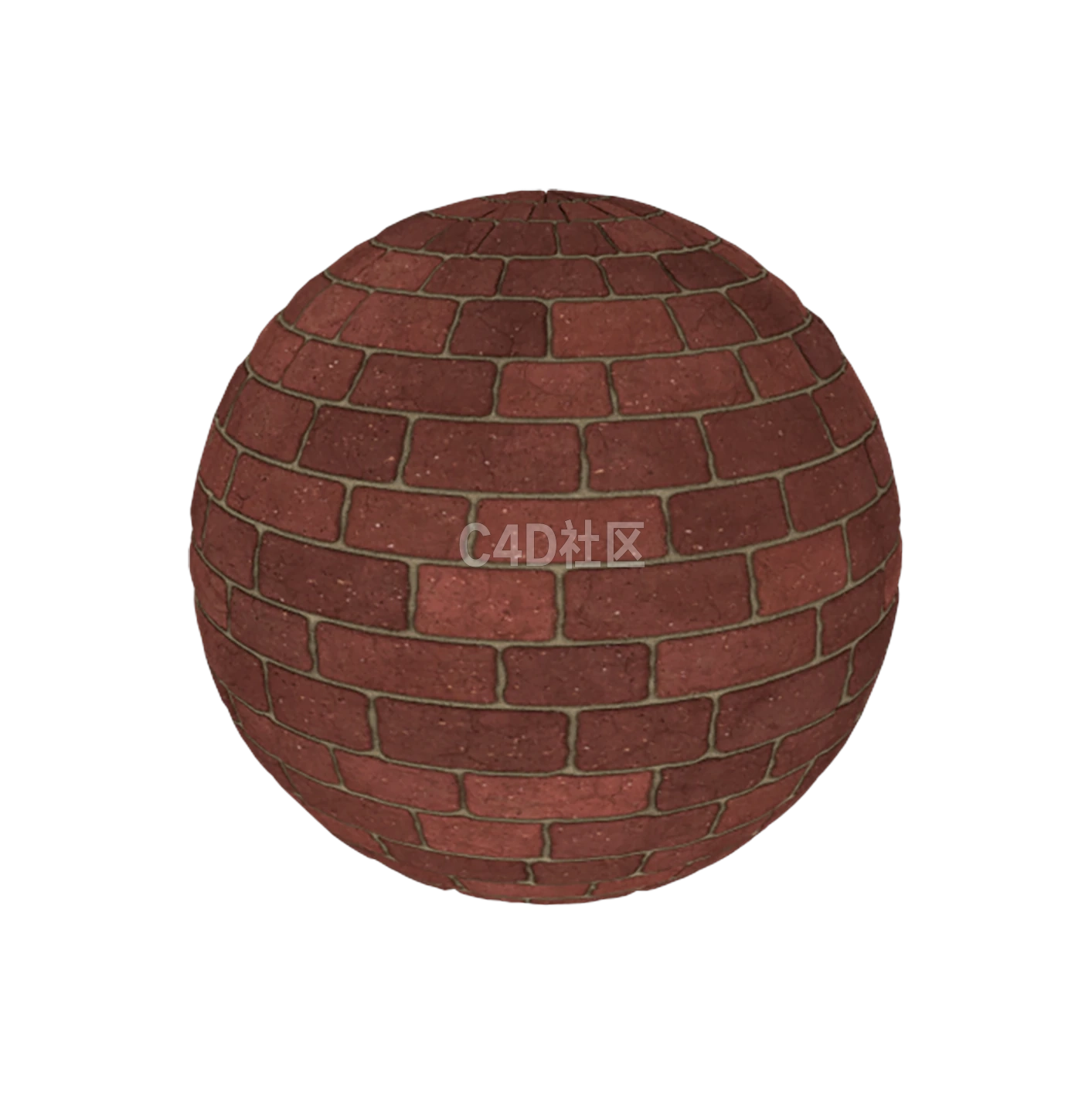 有裂缝的红色砖墙 2505097