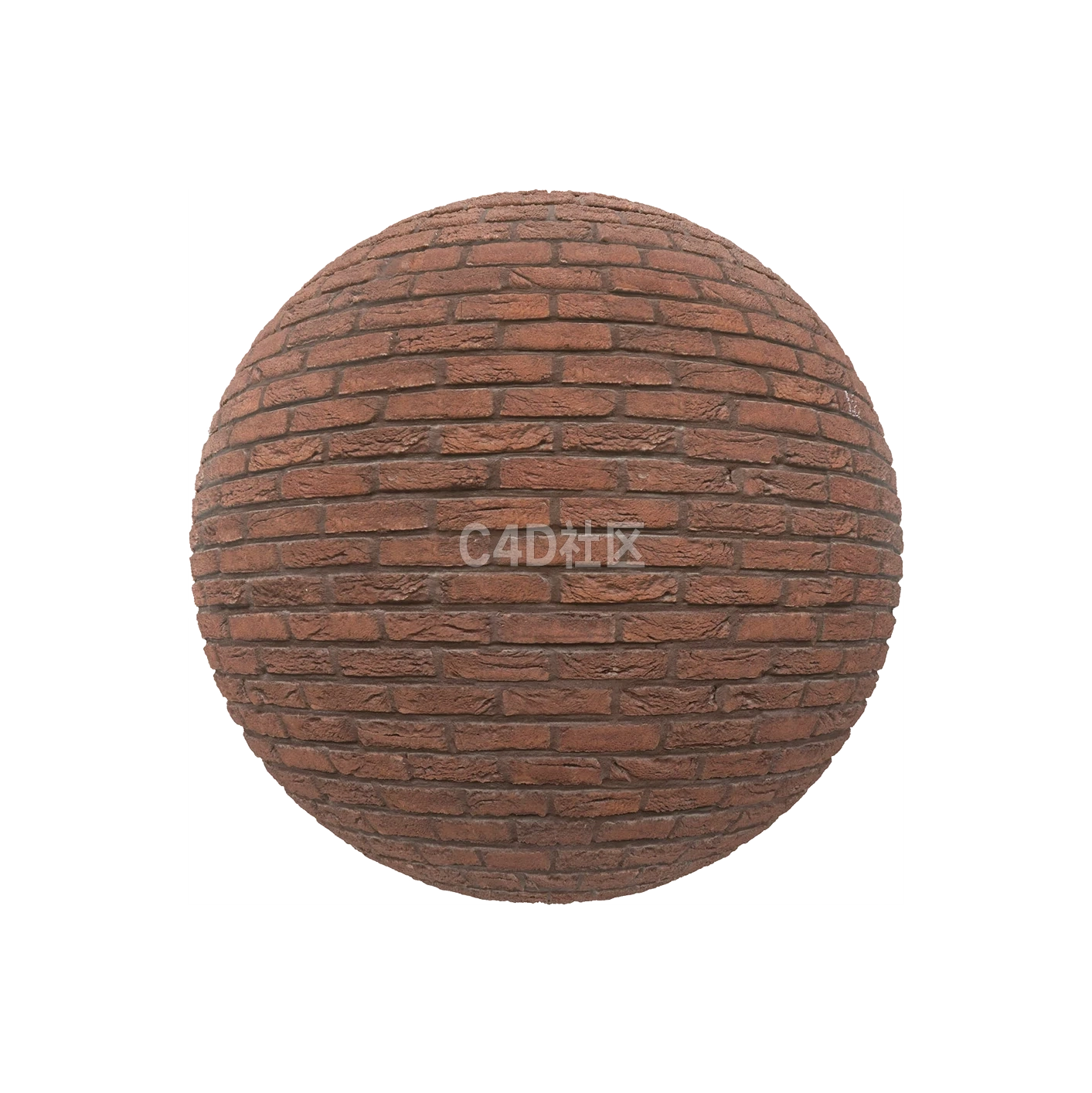 红色砖块墙壁 25052236