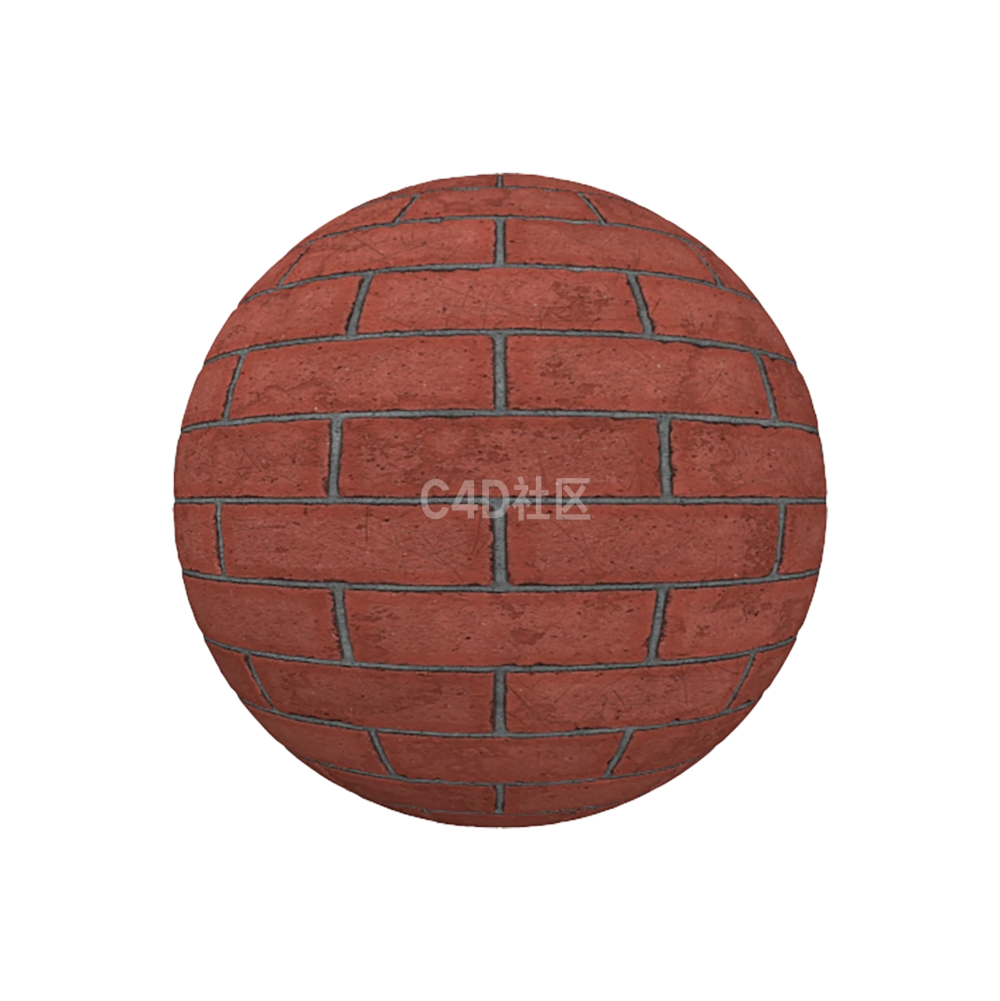 划痕红色砖墙 2505142