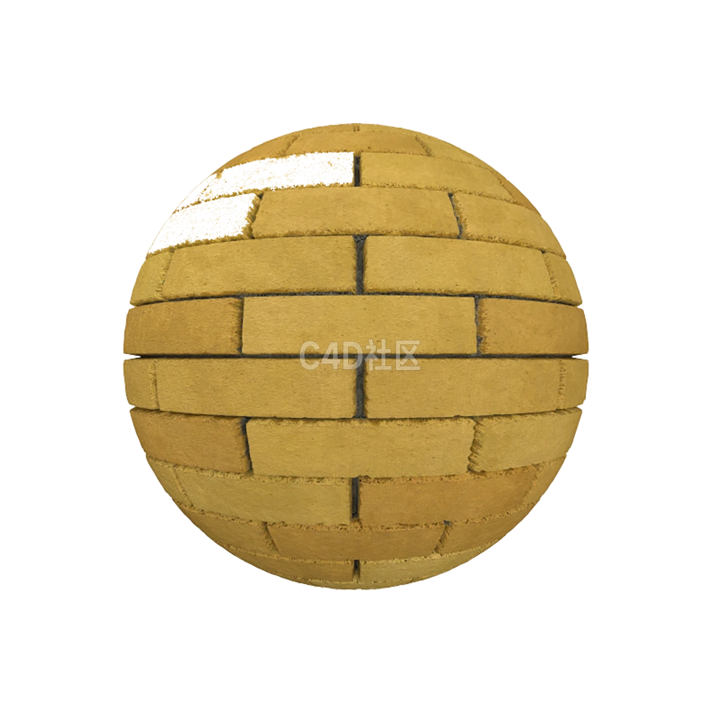 黄色砖墙 2505150