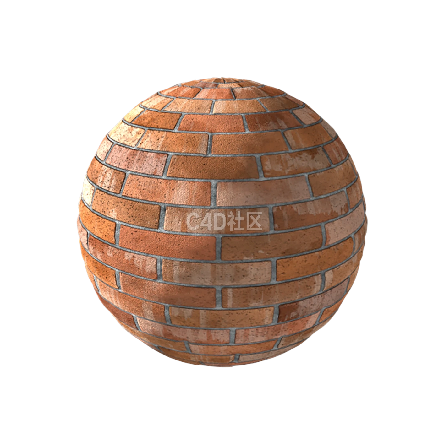 脏的棕色砖墙 2505102