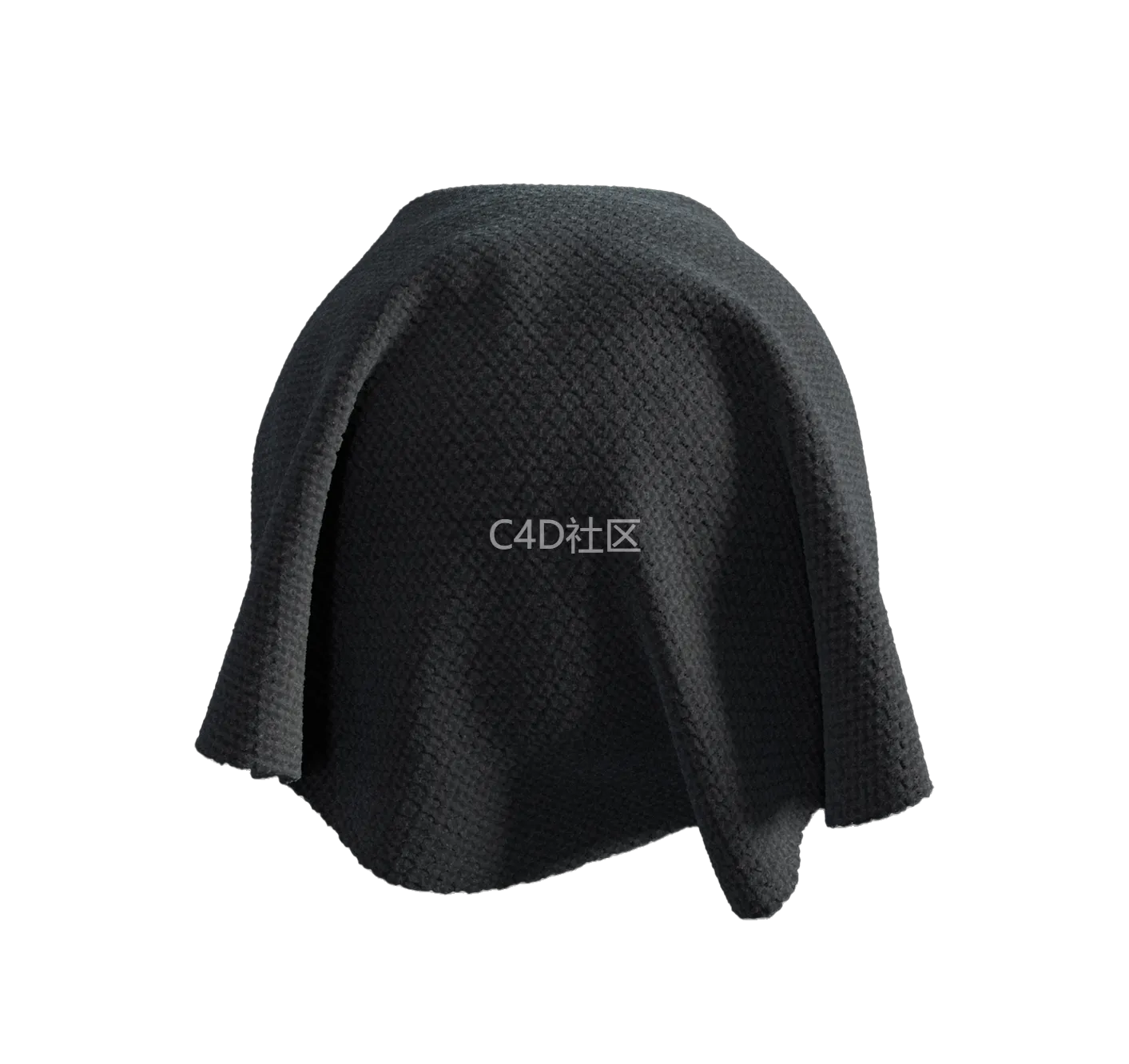 涂层尼龙面料黑色2505973