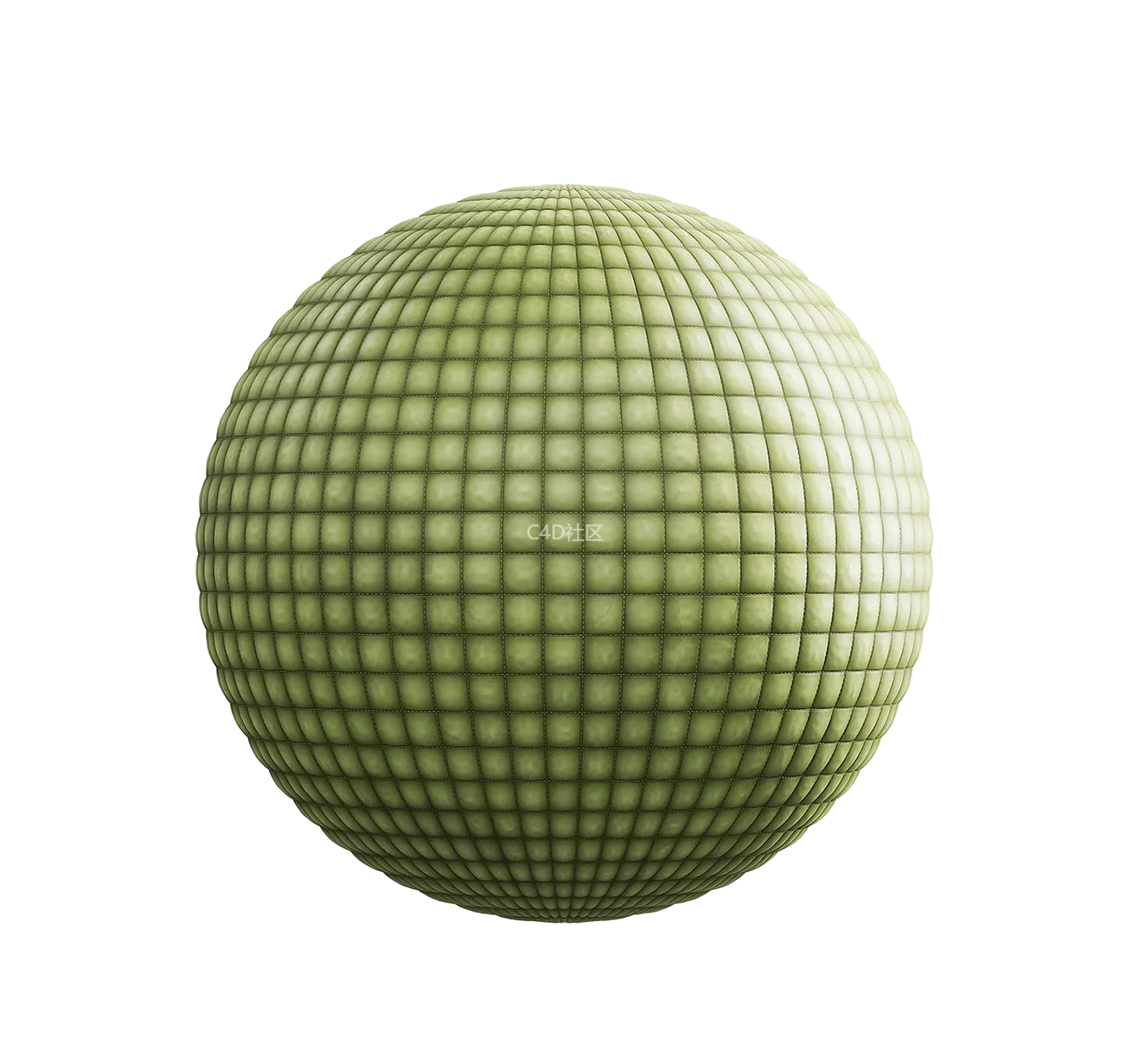 绗缝绿色布料纹理贴图2505844