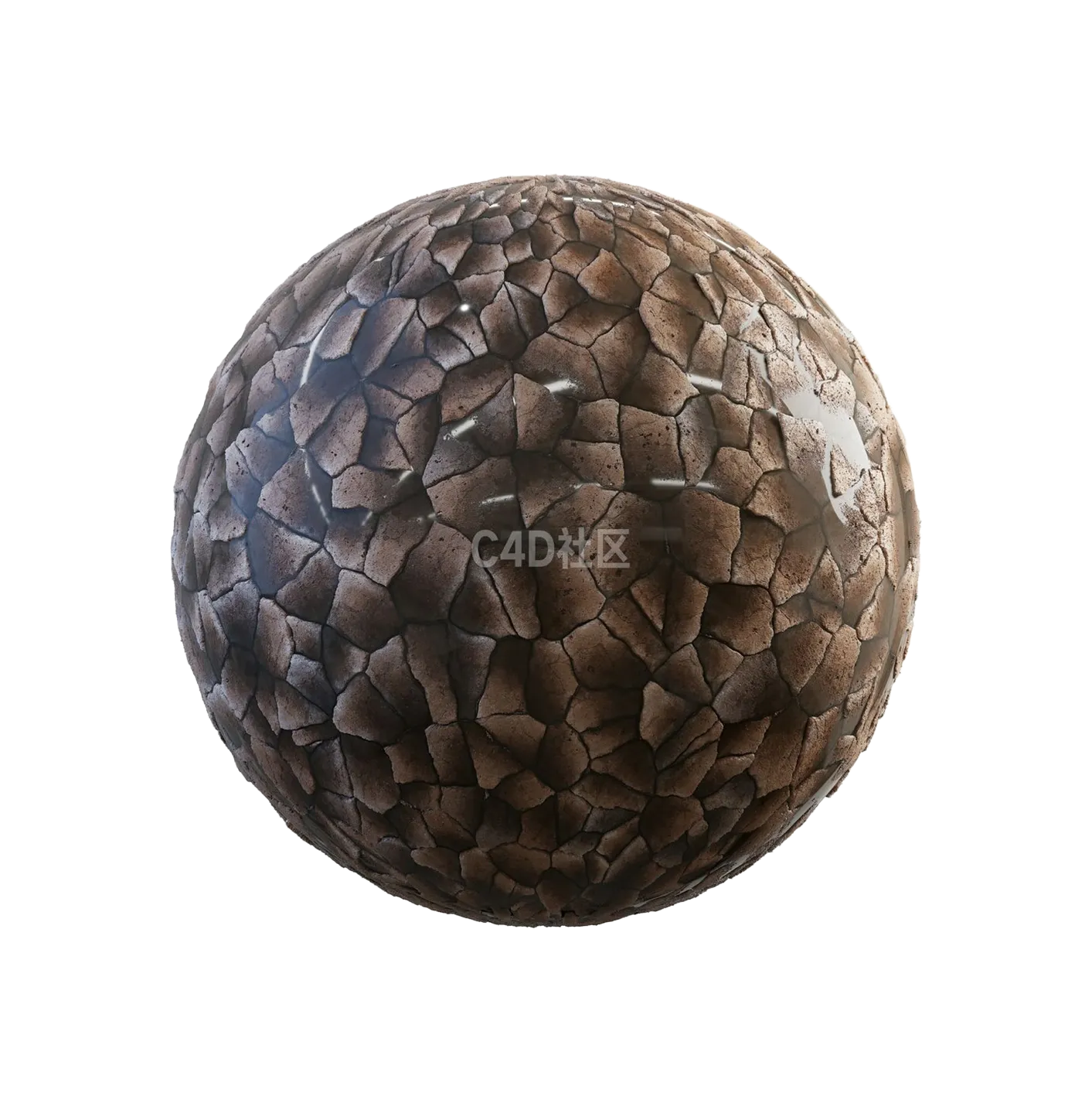 不规则橙色石材人行道带水2506101094