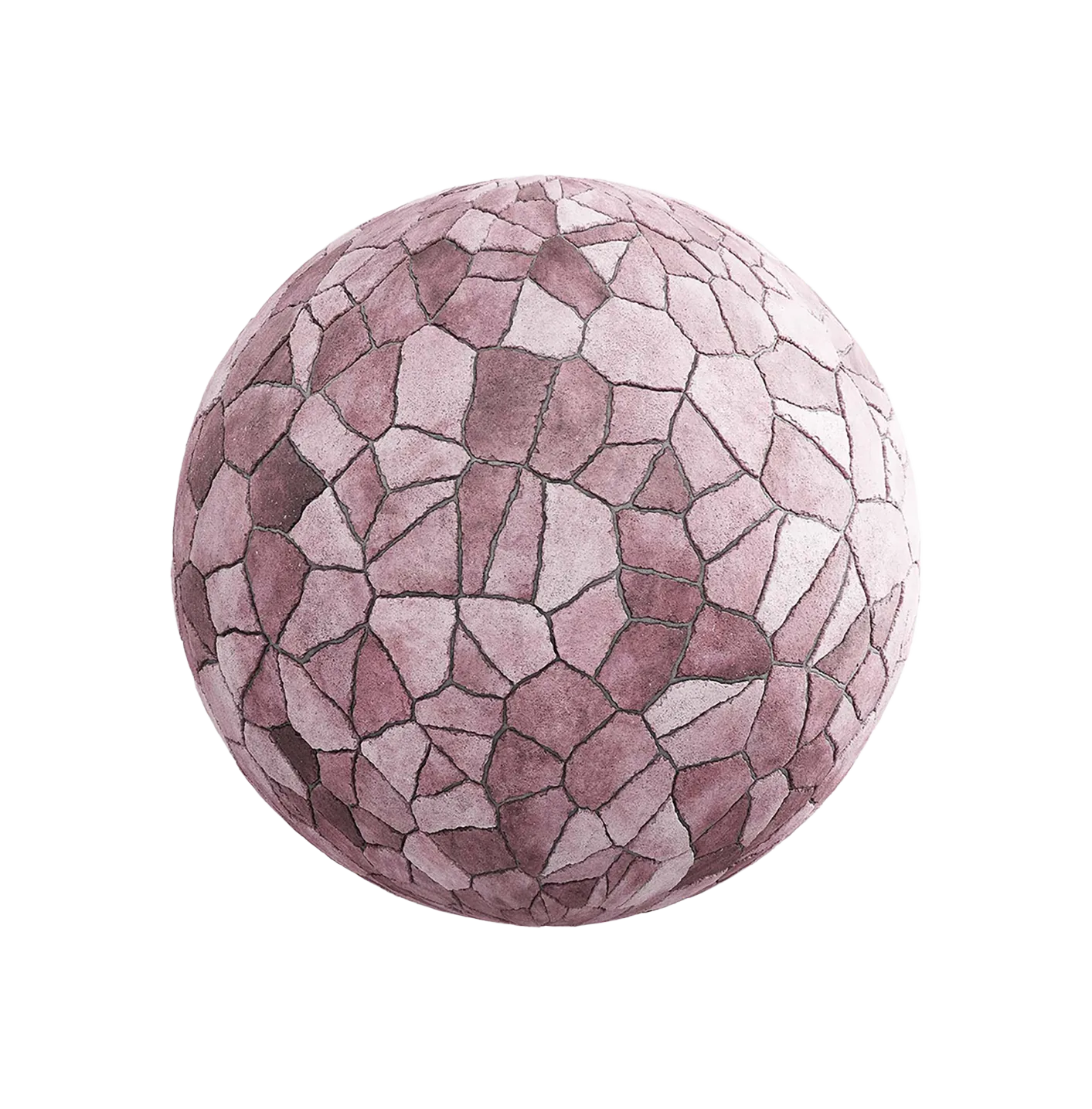 不规则红色砂岩人行道2506101095