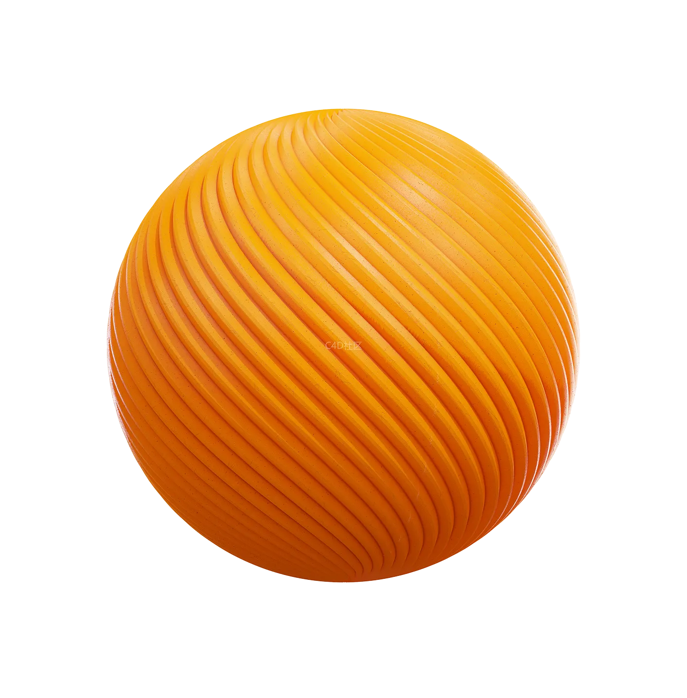 倾斜图案橙色塑料2506101274