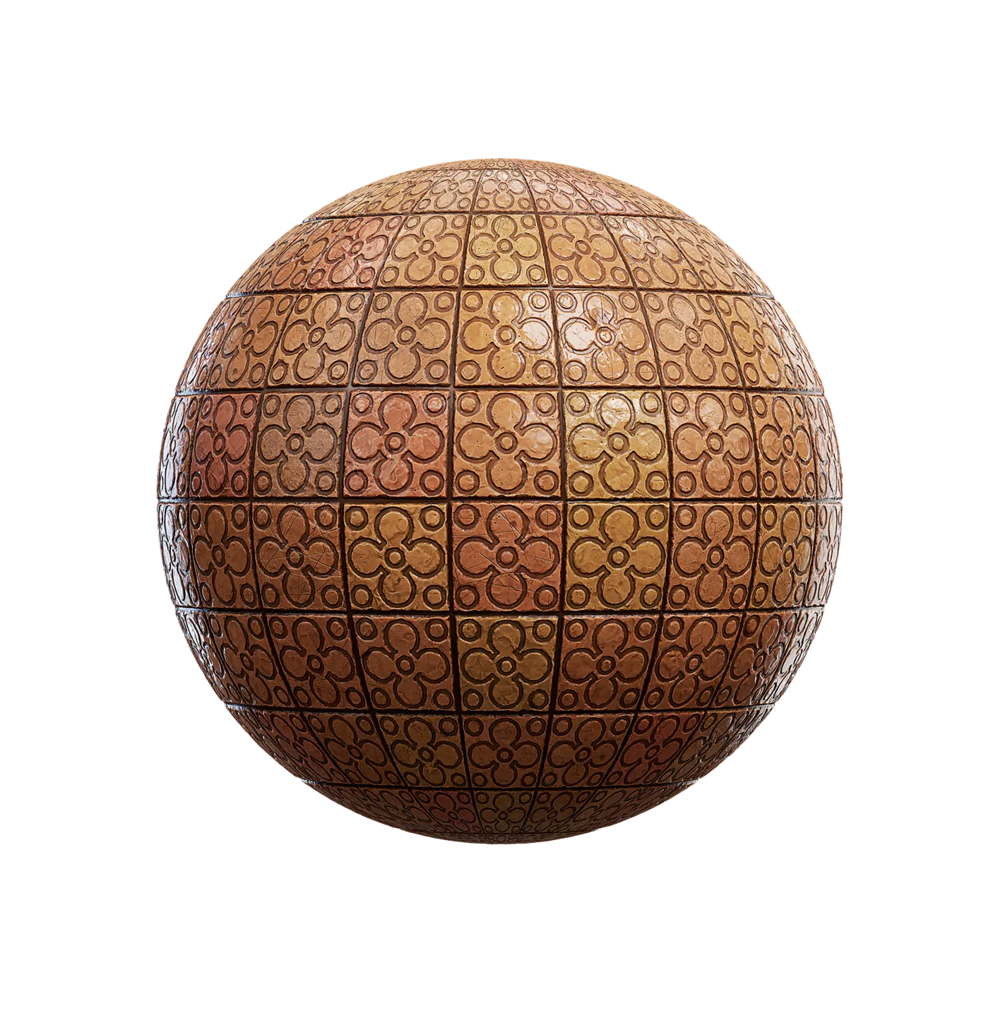 图案棕色粘土2506101391