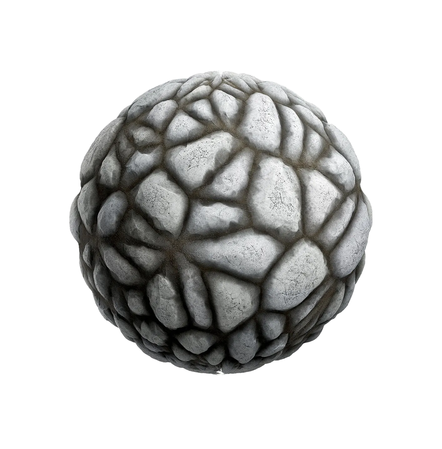 大型白色岩石瓦片2506101855