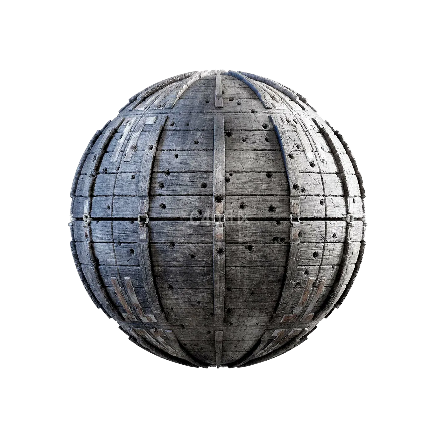 带弹孔的木质补给箱2506091409