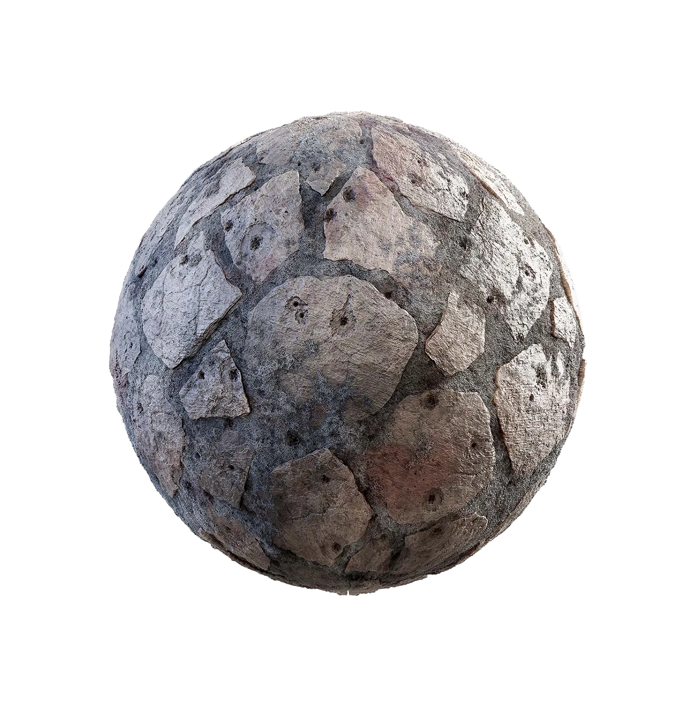 带弹孔的石头墙250610593