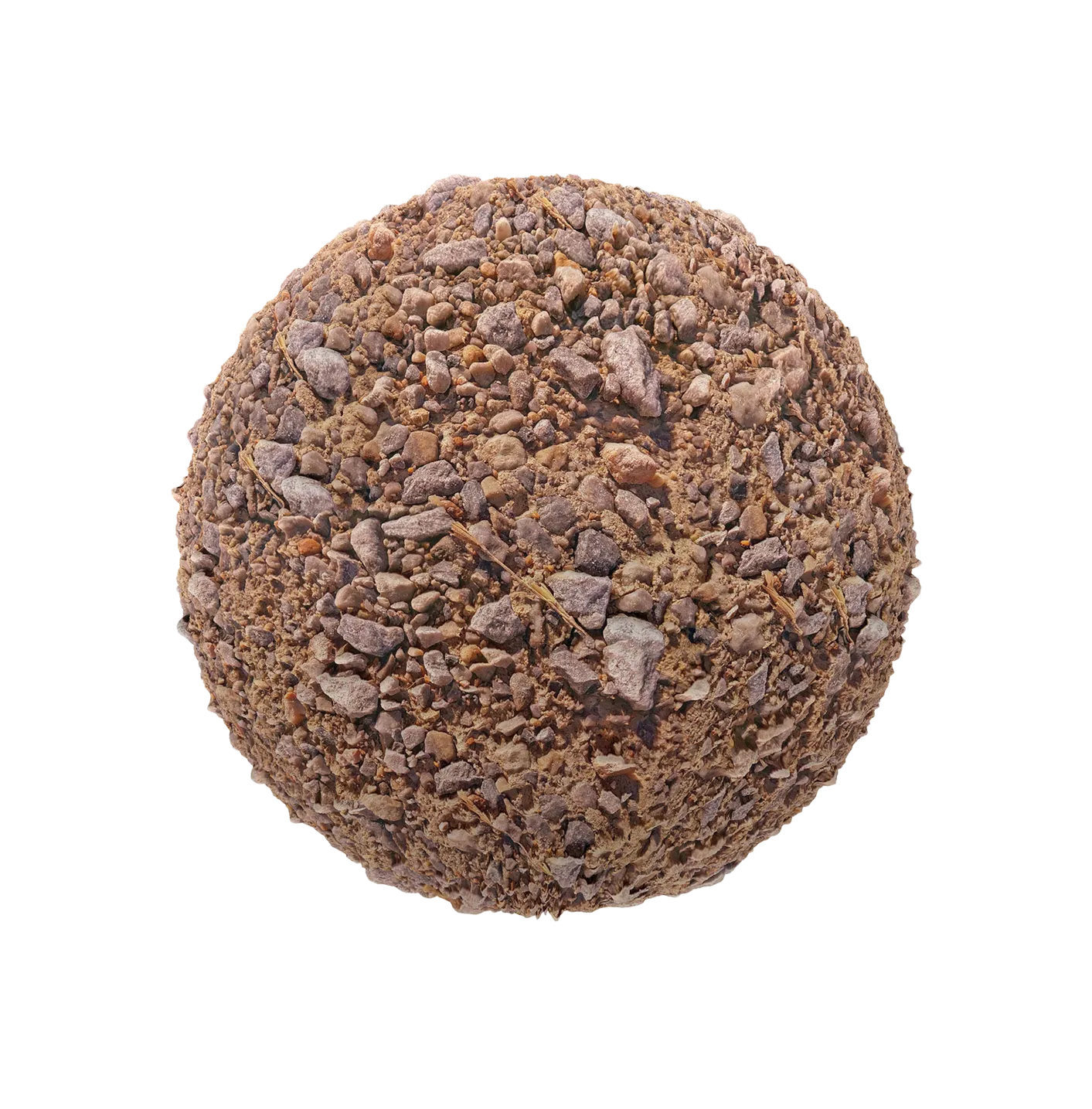 带石头的橙色泥土2506101520