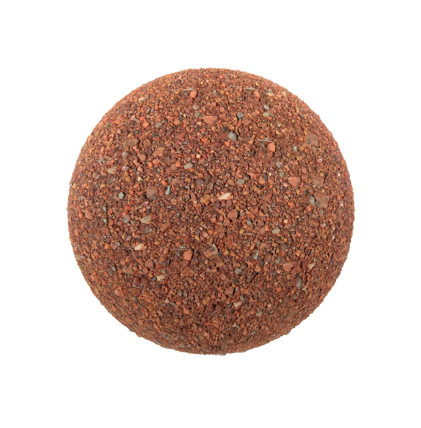 带石头的红色泥土2506101521