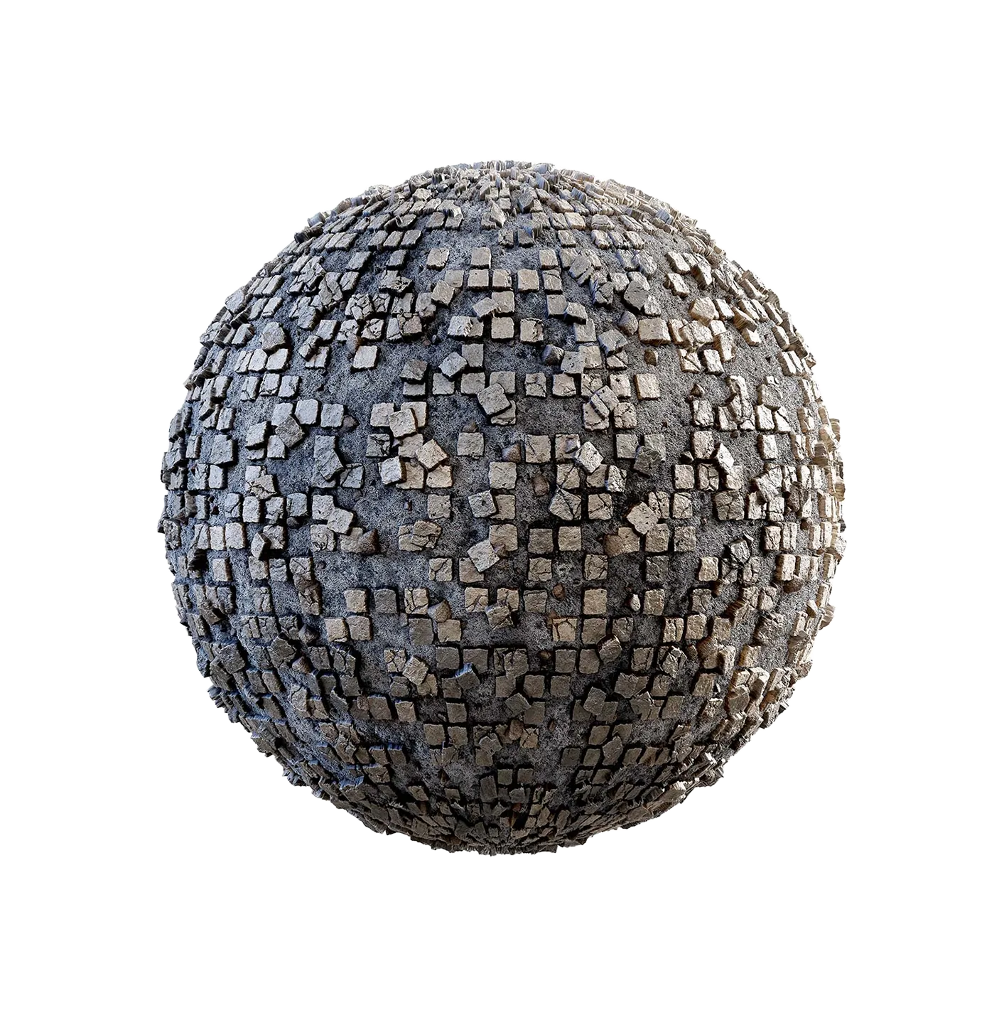 损坏的人行道250610553