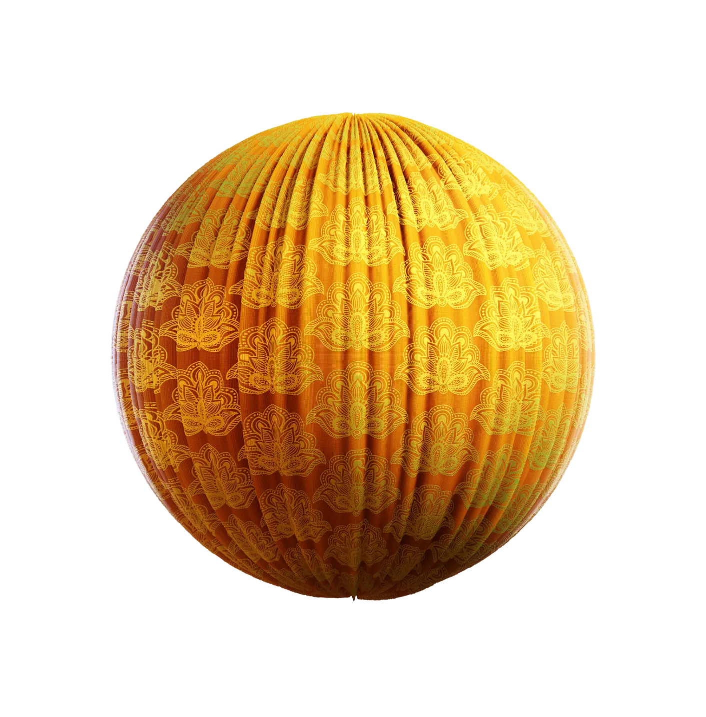 橙金色花纹窗帘250608161