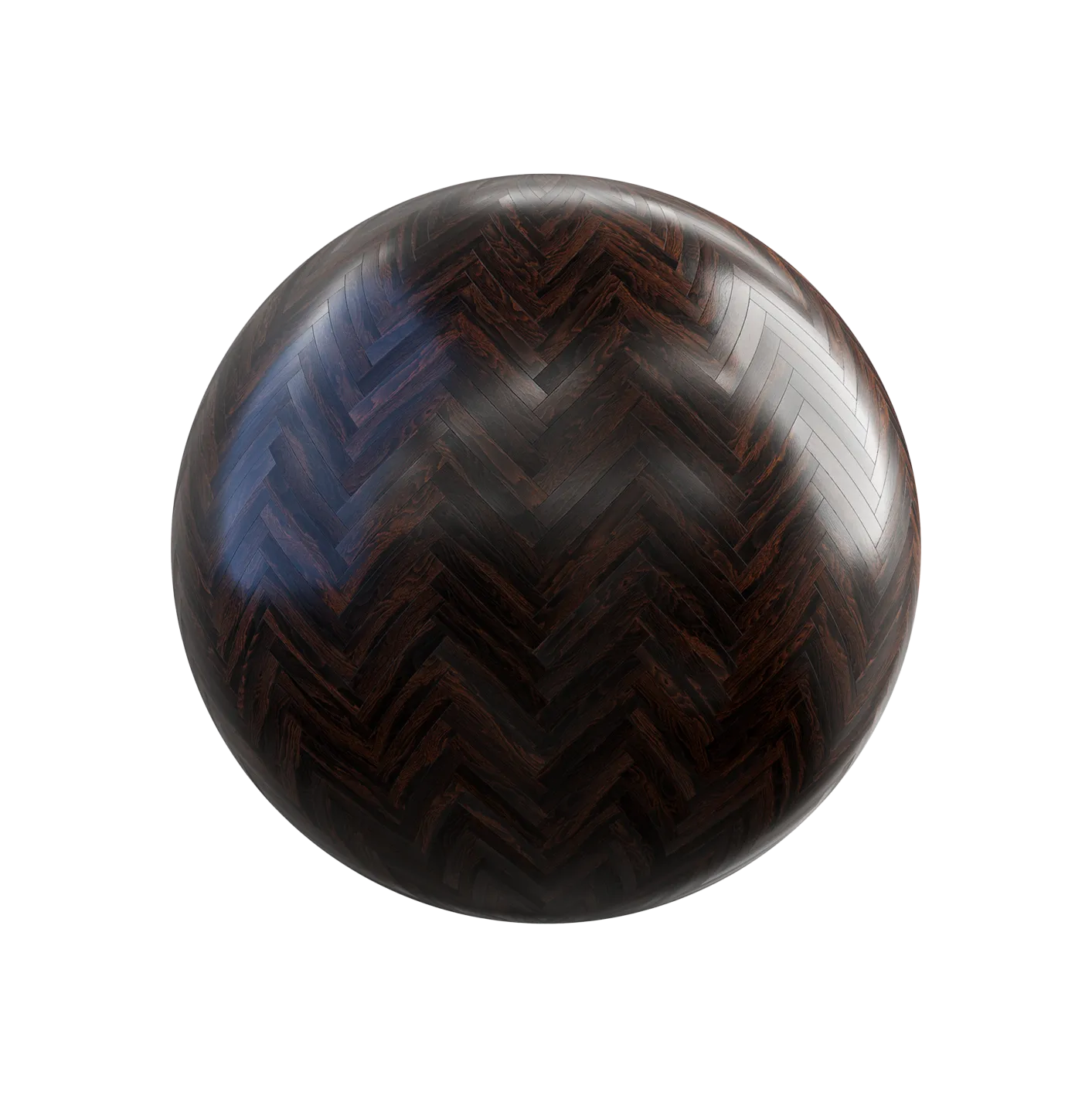 深色山核桃人字形地板250610259