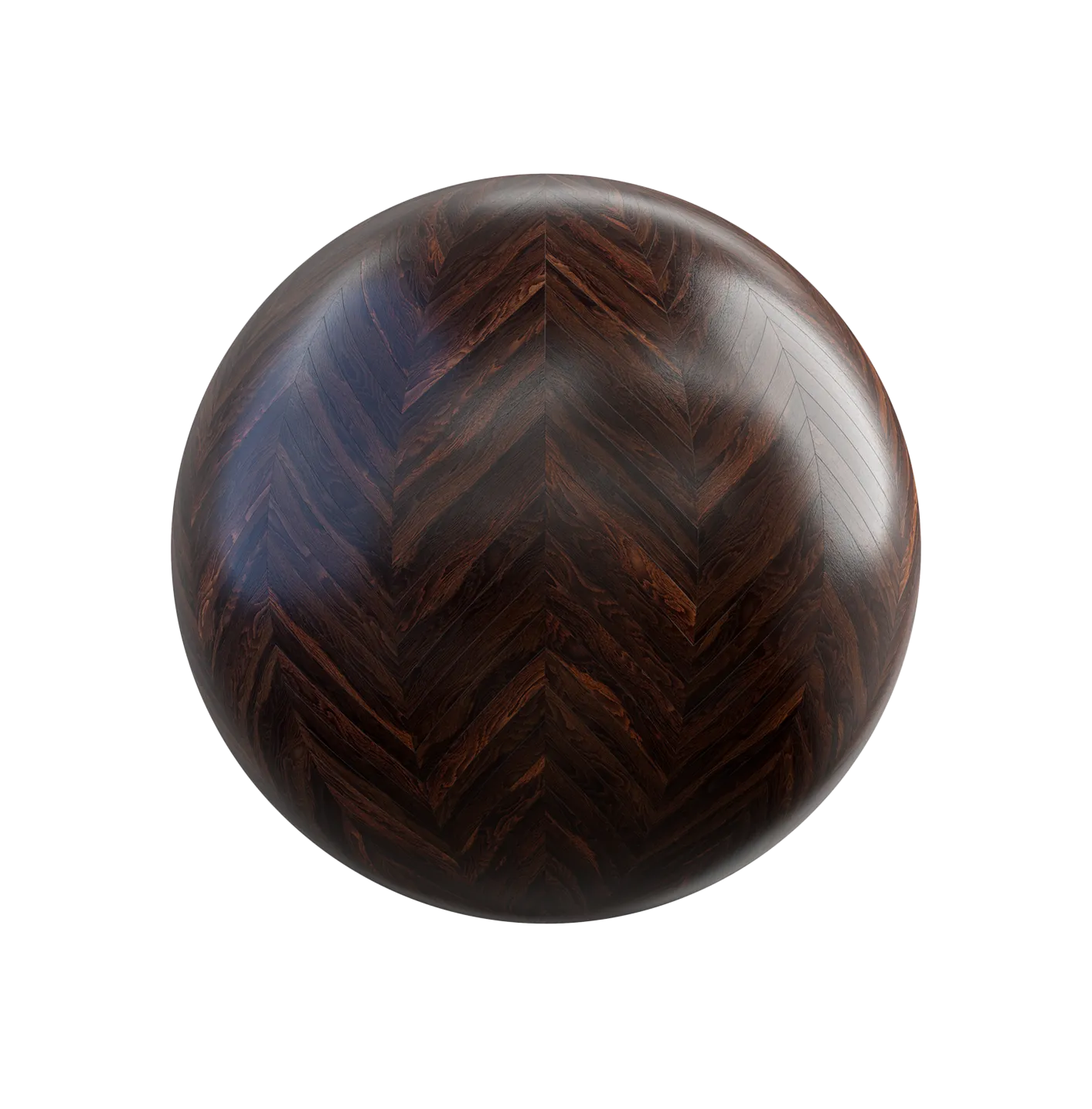 深色山核桃人字形地板250610260