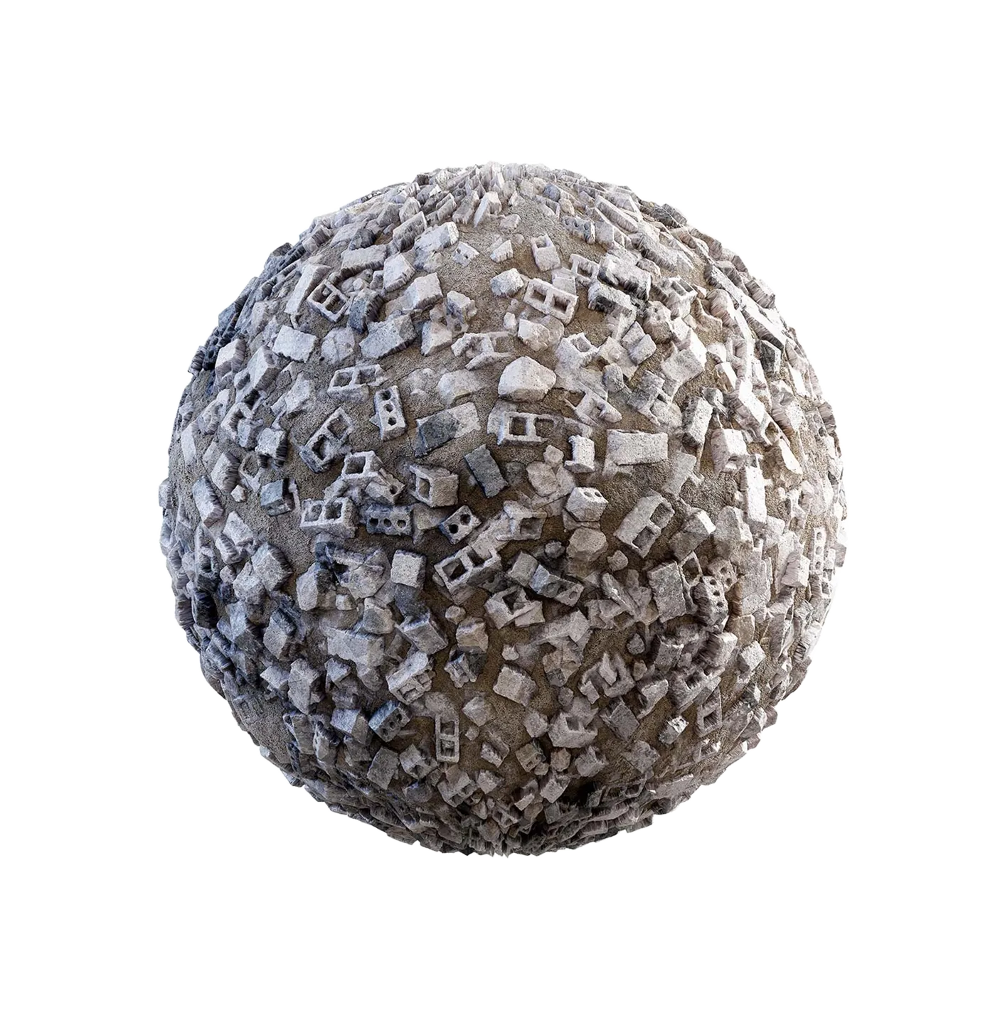 灰色砖碎石250610517