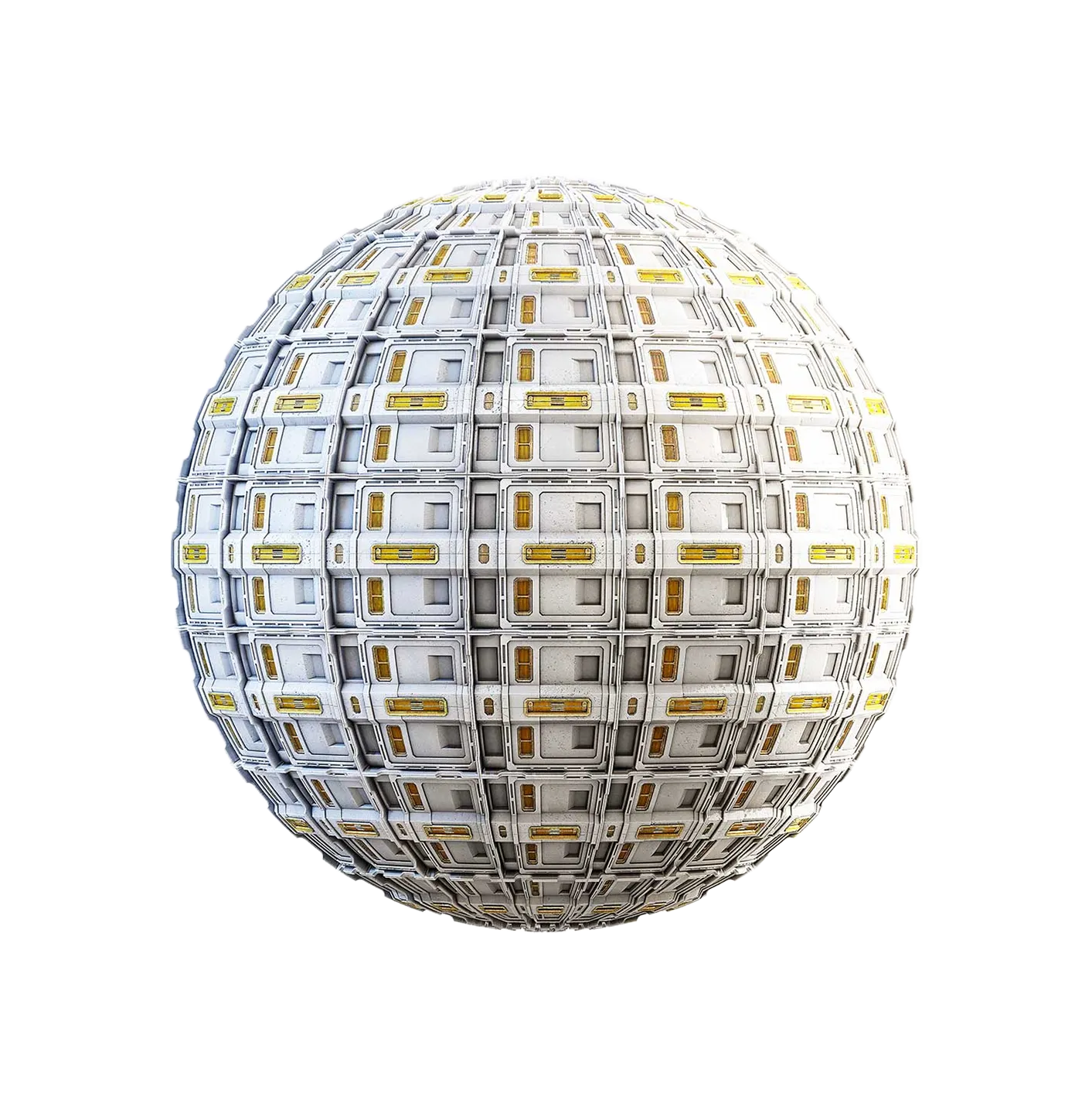 白黄飞船墙壁2506091598