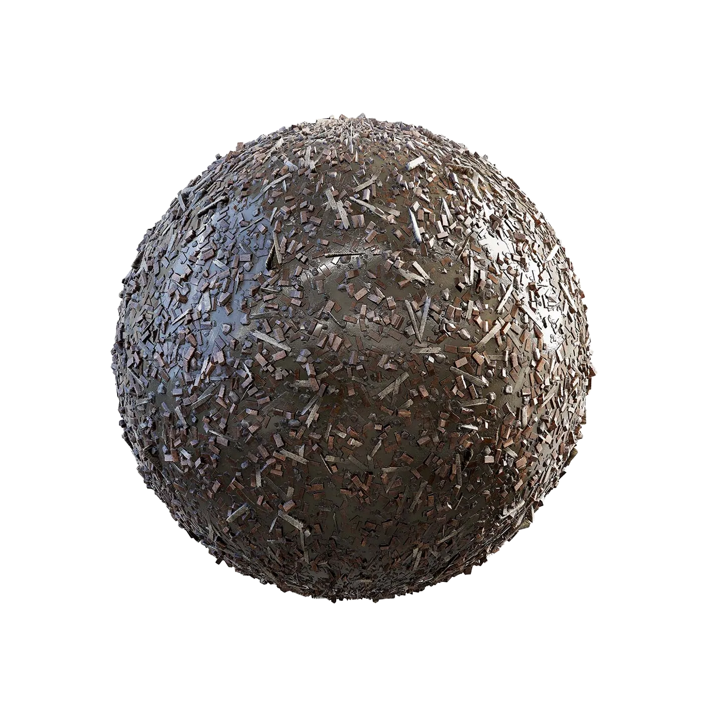 砖和木头泥浆碎石250610570