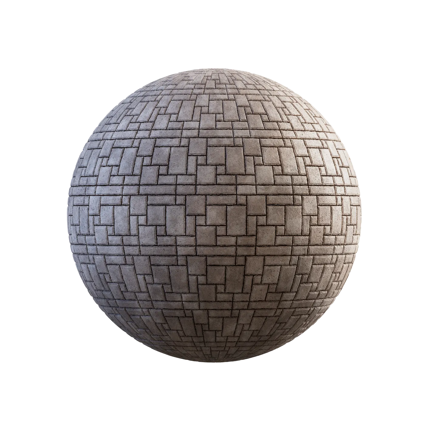 米色矩形石材人行道2506101023